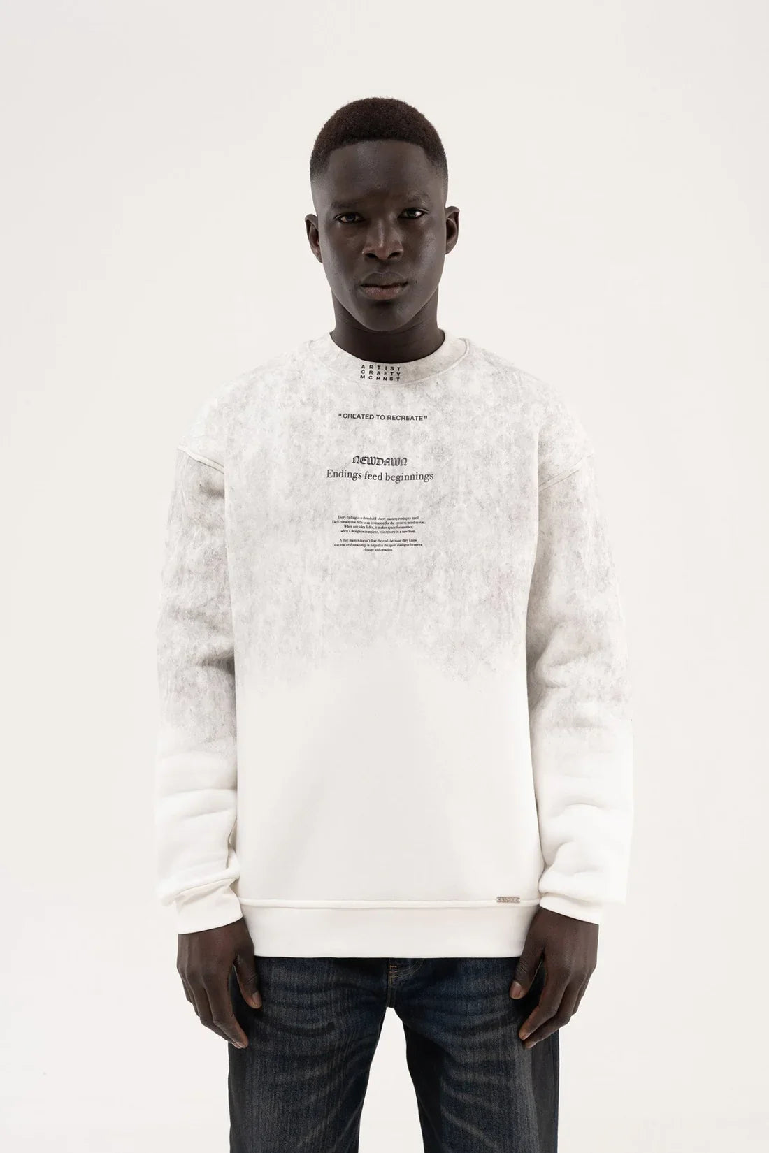 Erkek Baskılı Sweatshirt