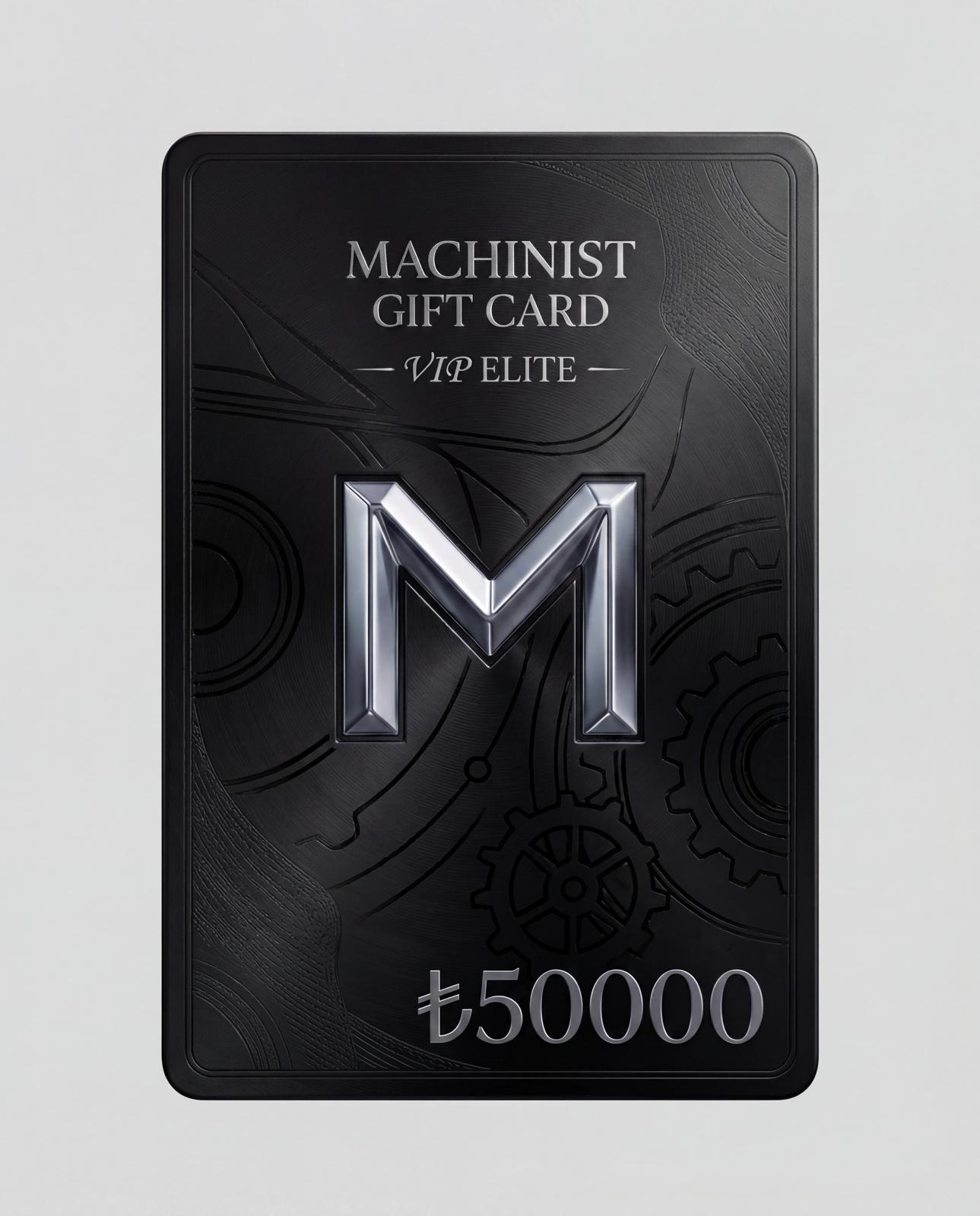Machinist Gift Card