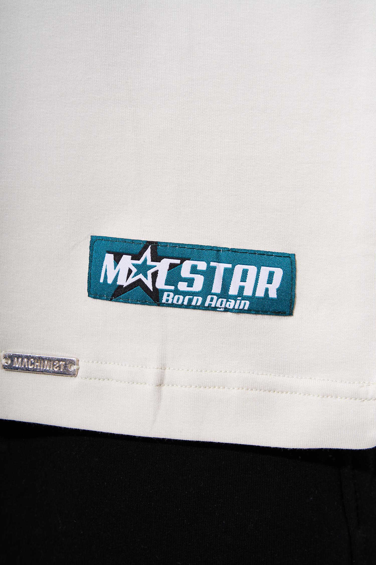 Erkek Macstar Polo Tişört Açık Gri - Yağ Yeşili
