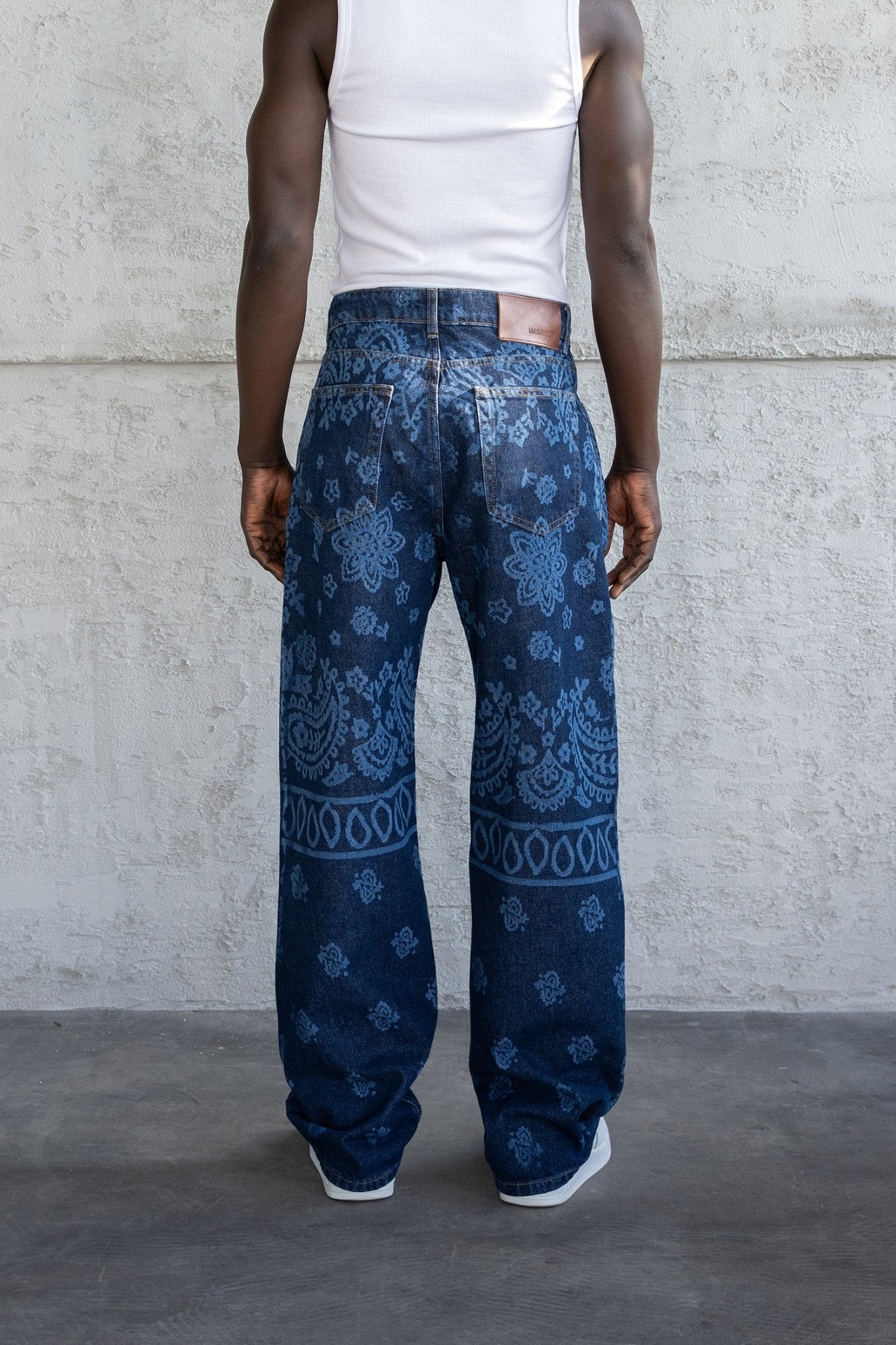BAROQUE PATTERNED JEAN Barok Desenli