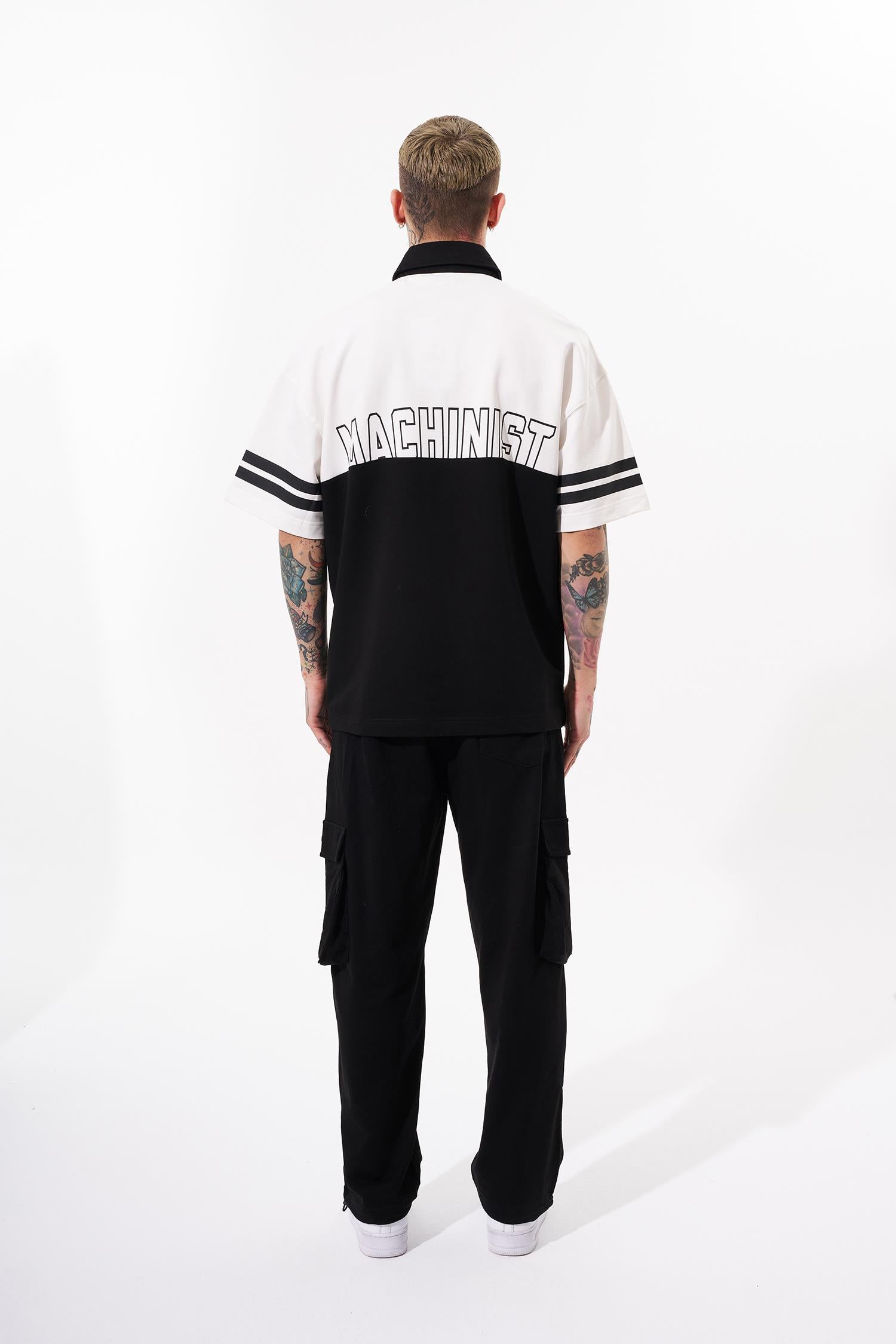Erkek 87 Pieced Polo Yaka Tişört Ekru