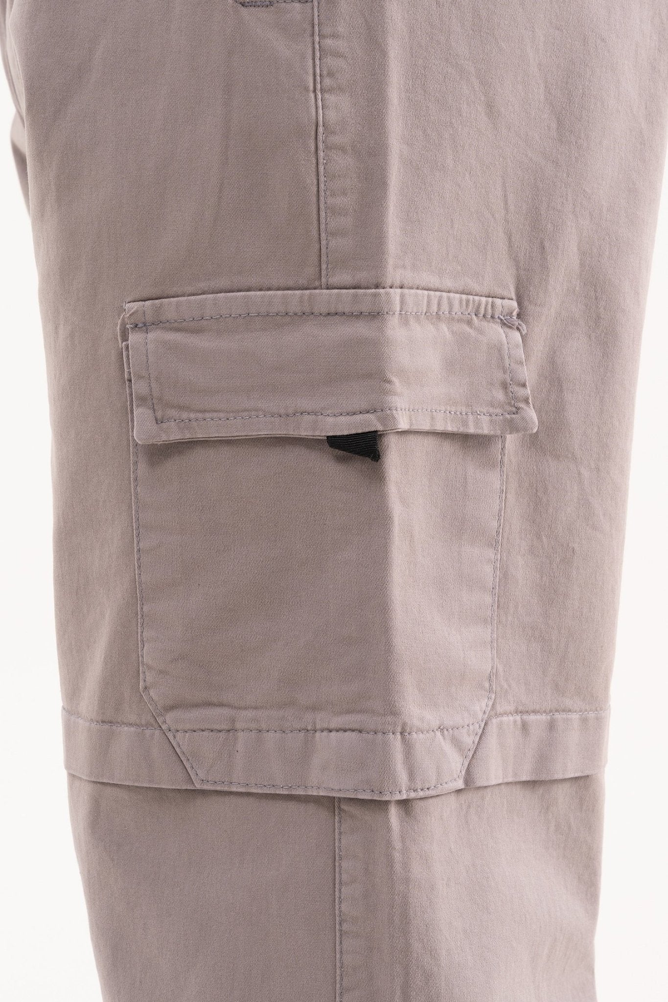 Erkek Baggy Kargo Pantolon Gri