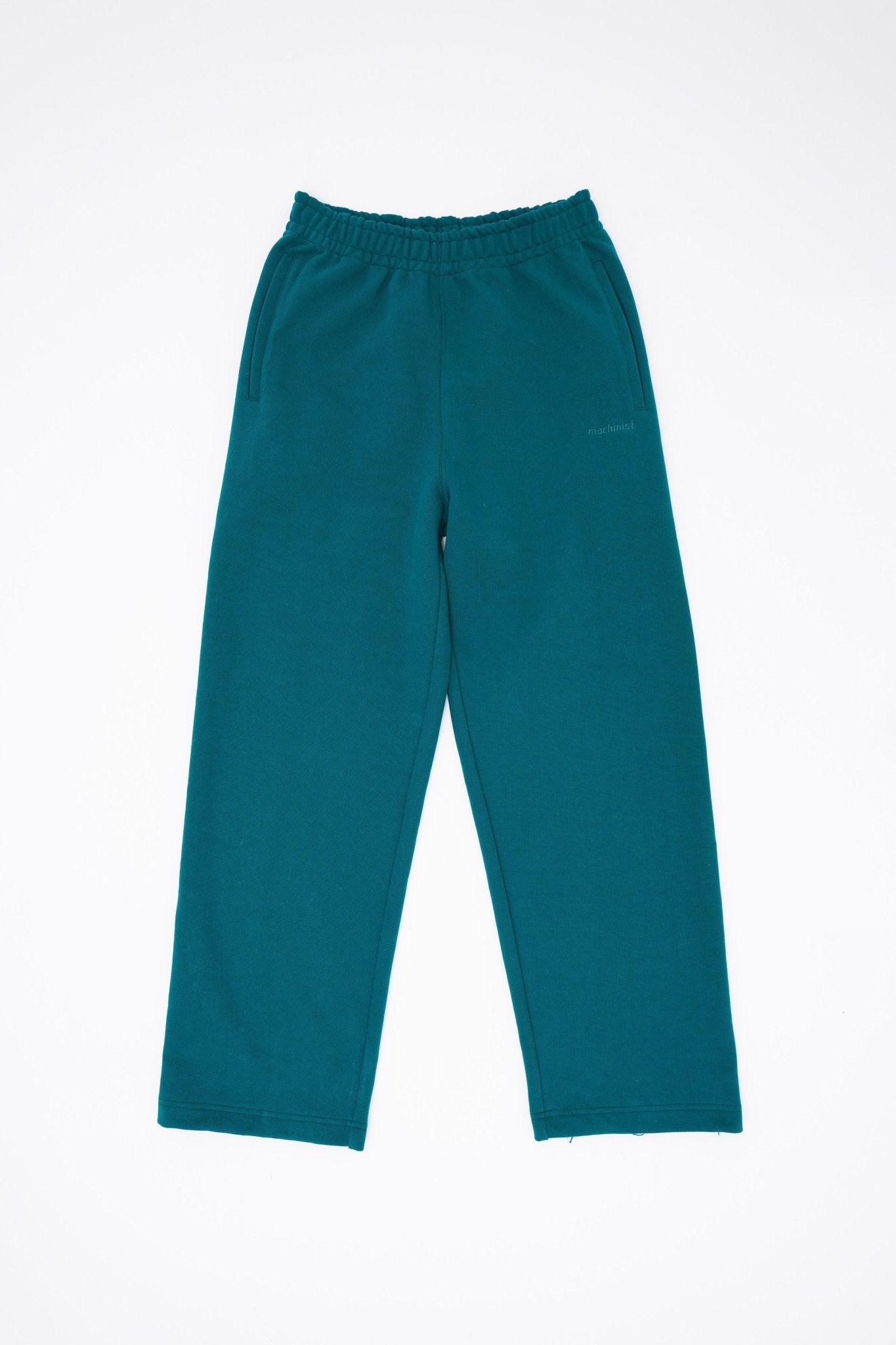 Erkek Basic Diagonal Baggy Eşofman Altı Yağ Yeşili