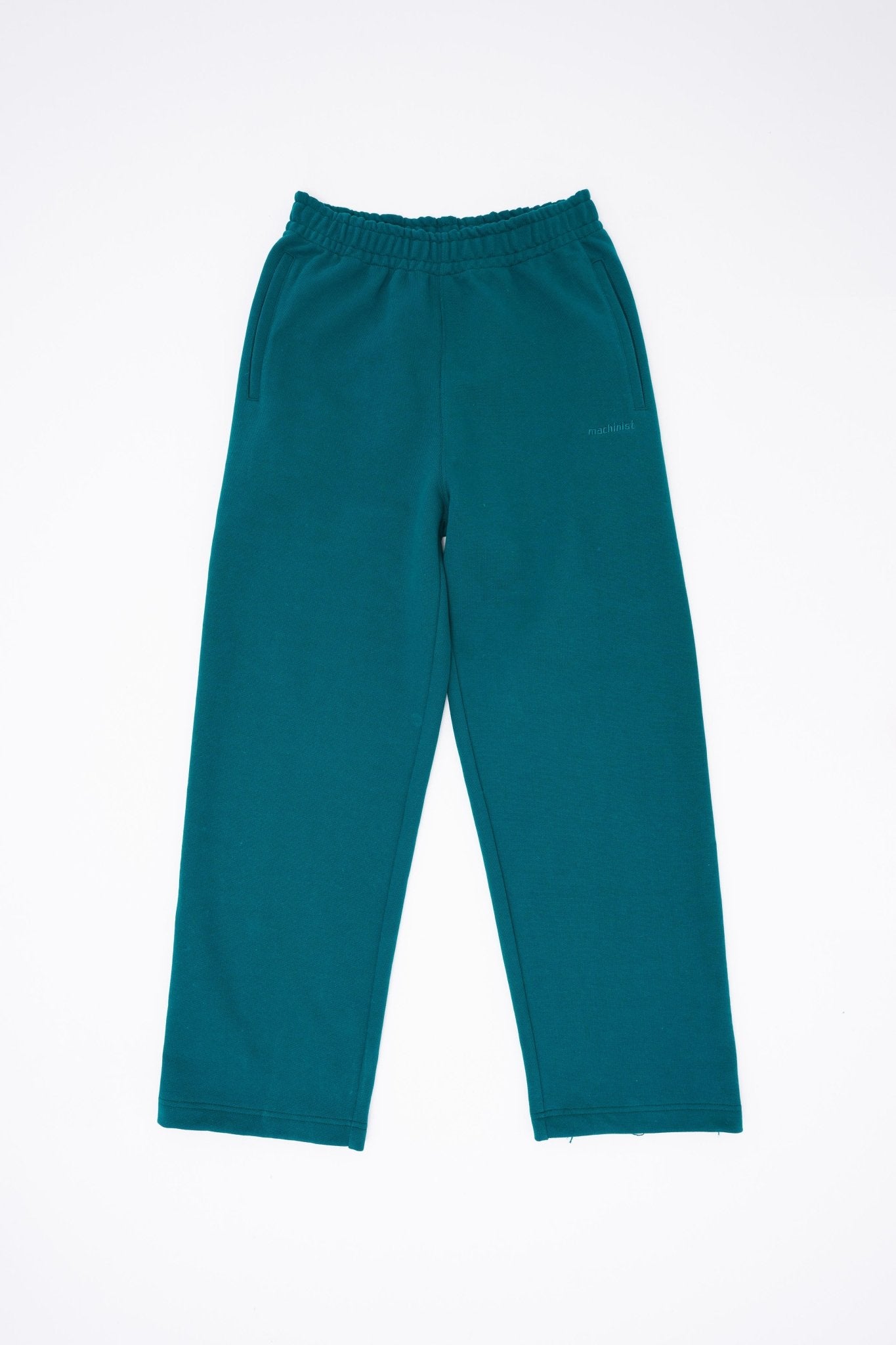 Erkek Basic Diagonal Baggy Eşofman Altı Yağ Yeşili