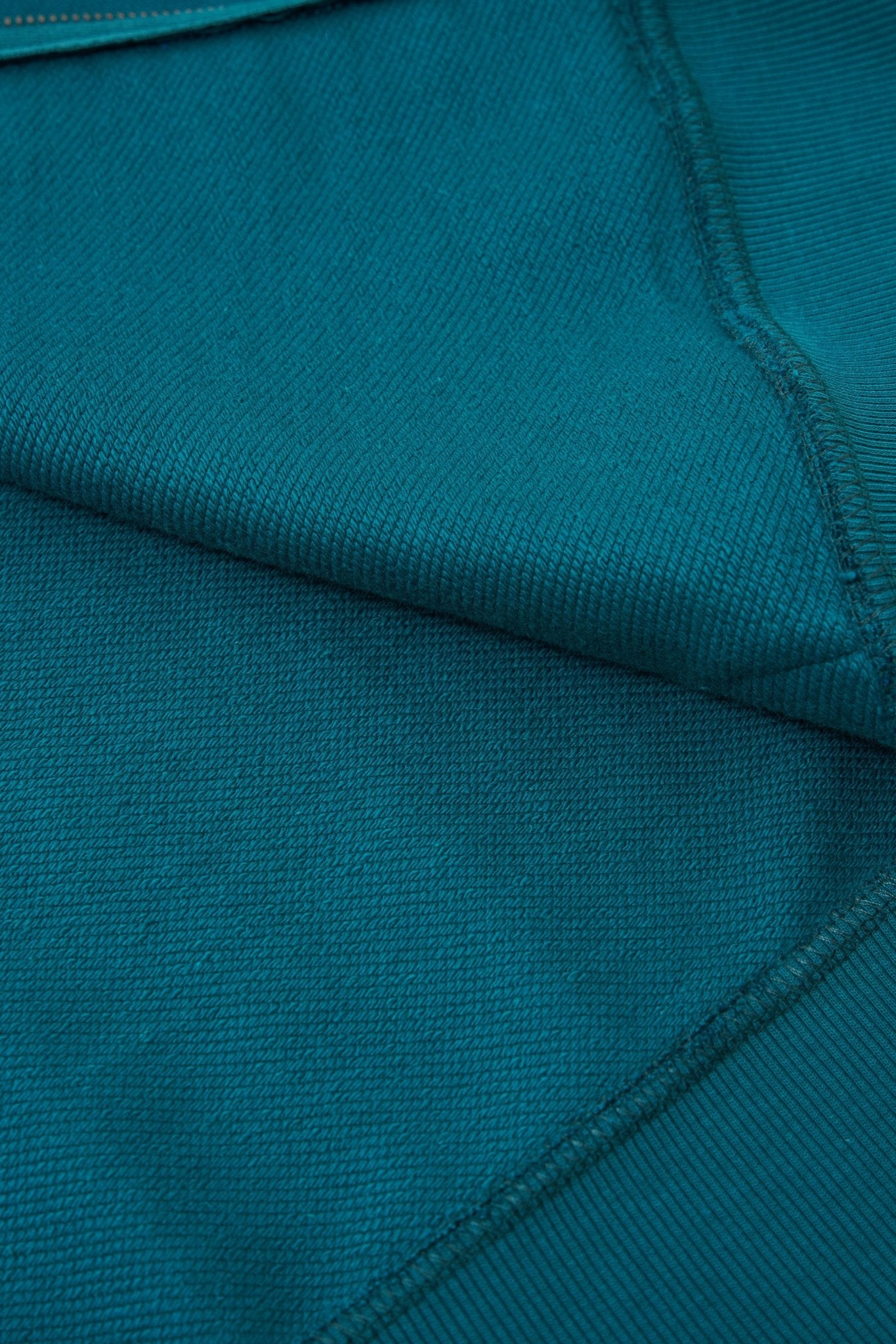 Erkek Basic Diagonal Fermuarlı Kapüşonlu Sweatshirt Yağ Yeşili