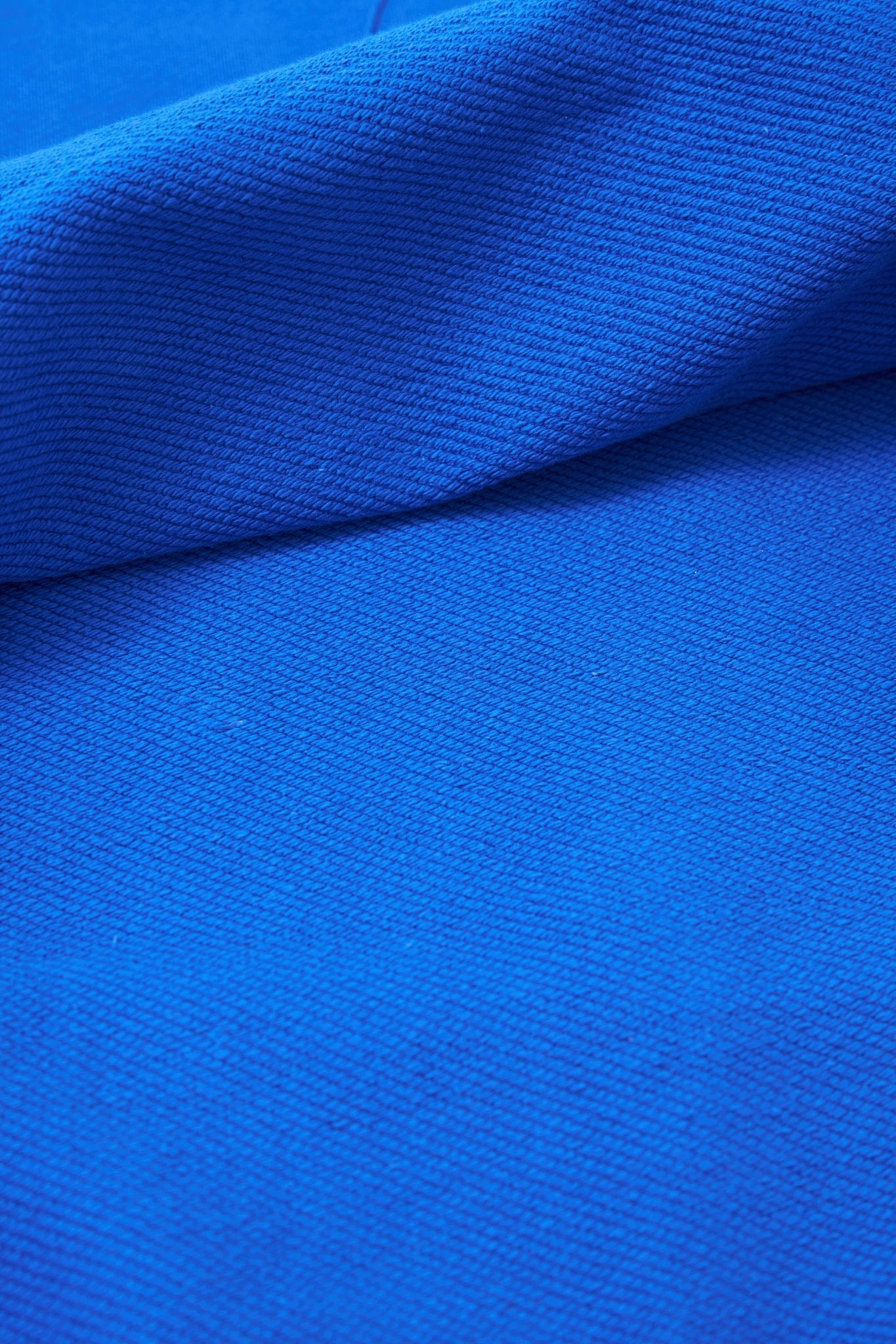 Erkek Basic Diagonal Polo Sweatshirt Açık Mavi