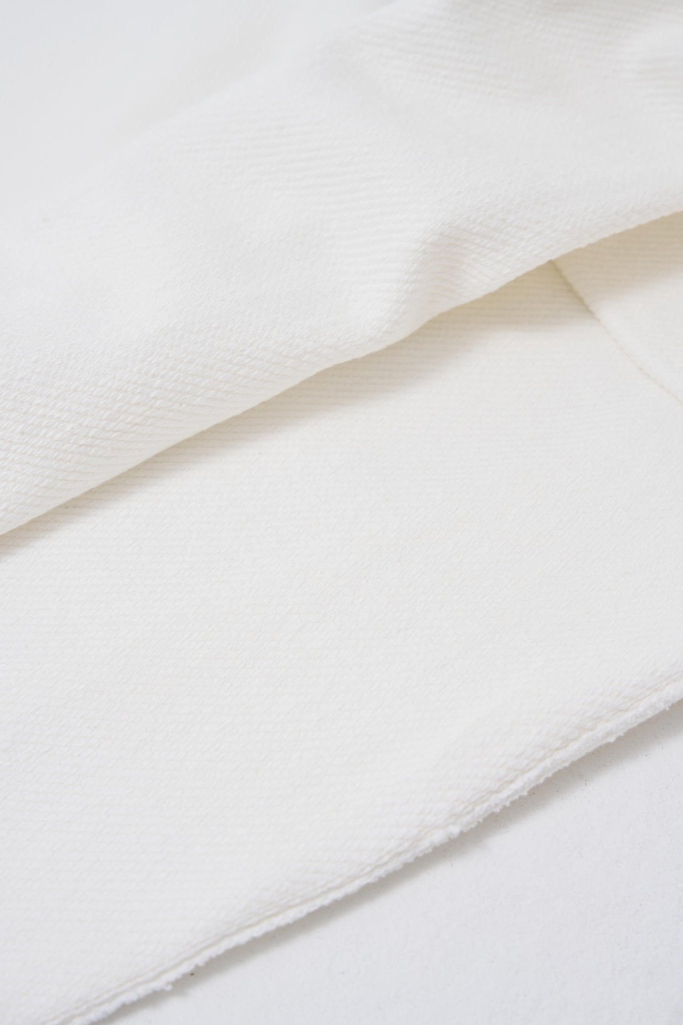 Erkek Basic Diagonal Swearshirt Ekru