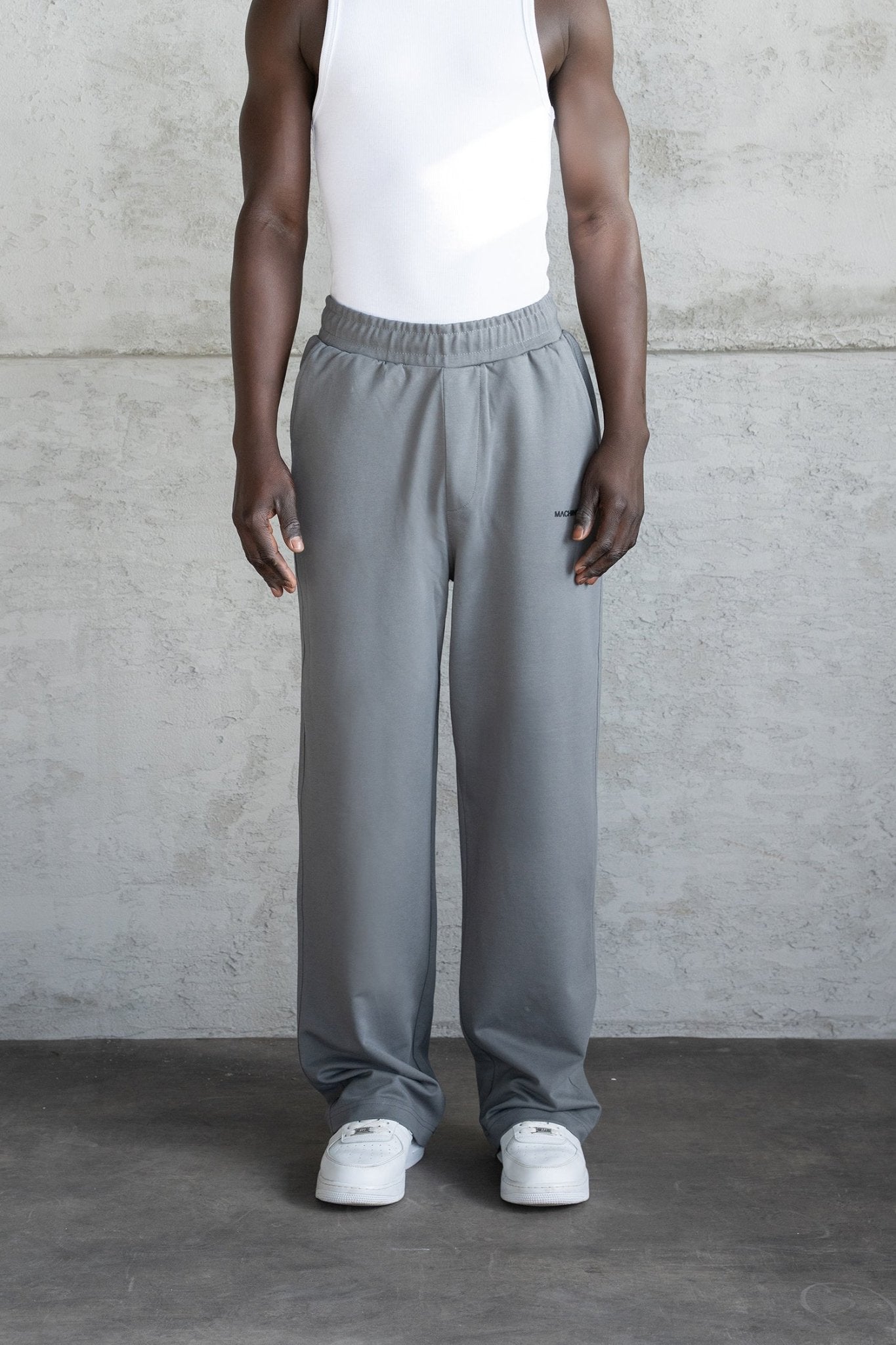 Erkek Basic Oversize Baggy Eşofman Altı Duman
