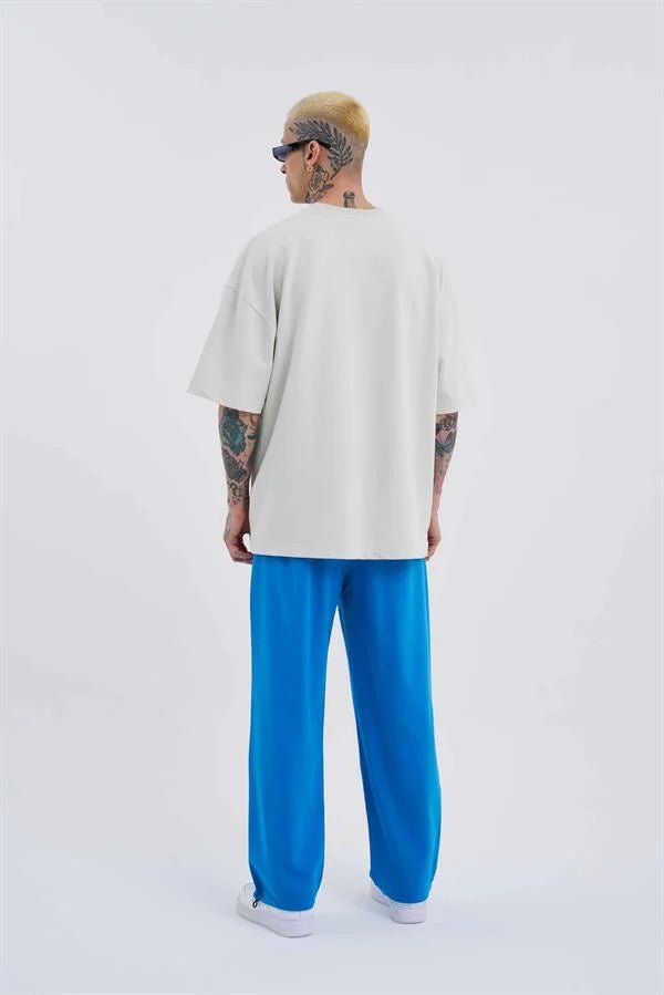 Erkek Basic Oversize Baggy Eşofman Altı Lens