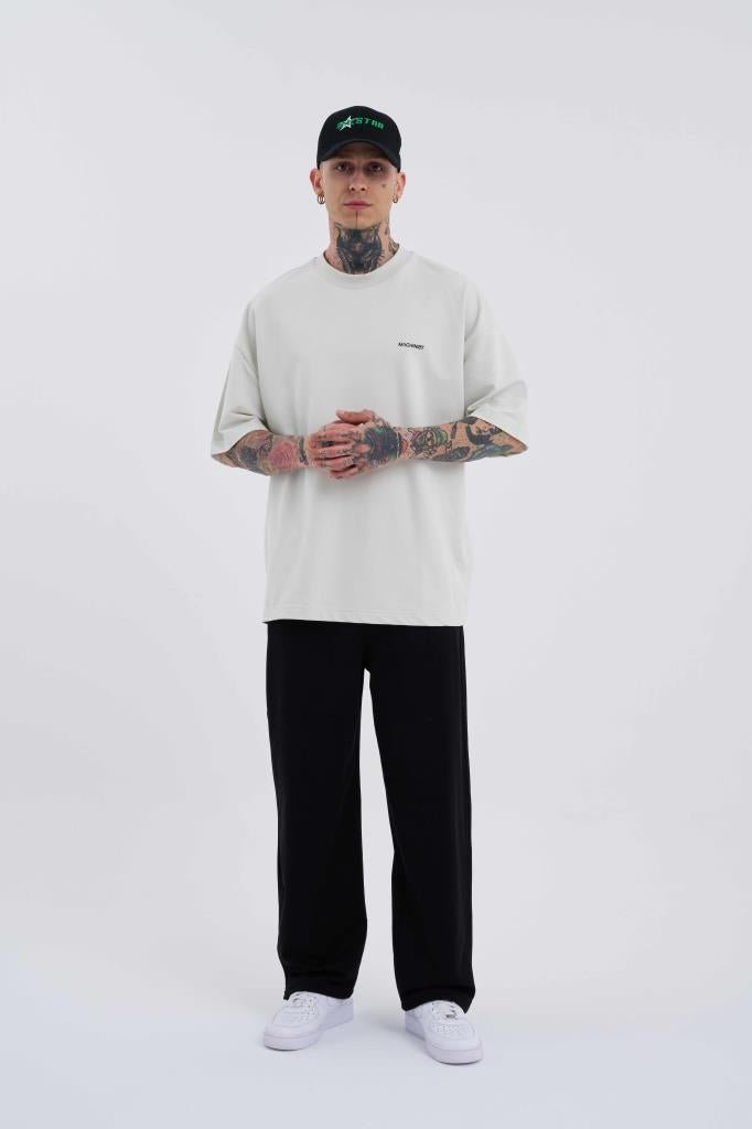 Erkek Basic Oversize Baggy Eşofman Altı Siyah