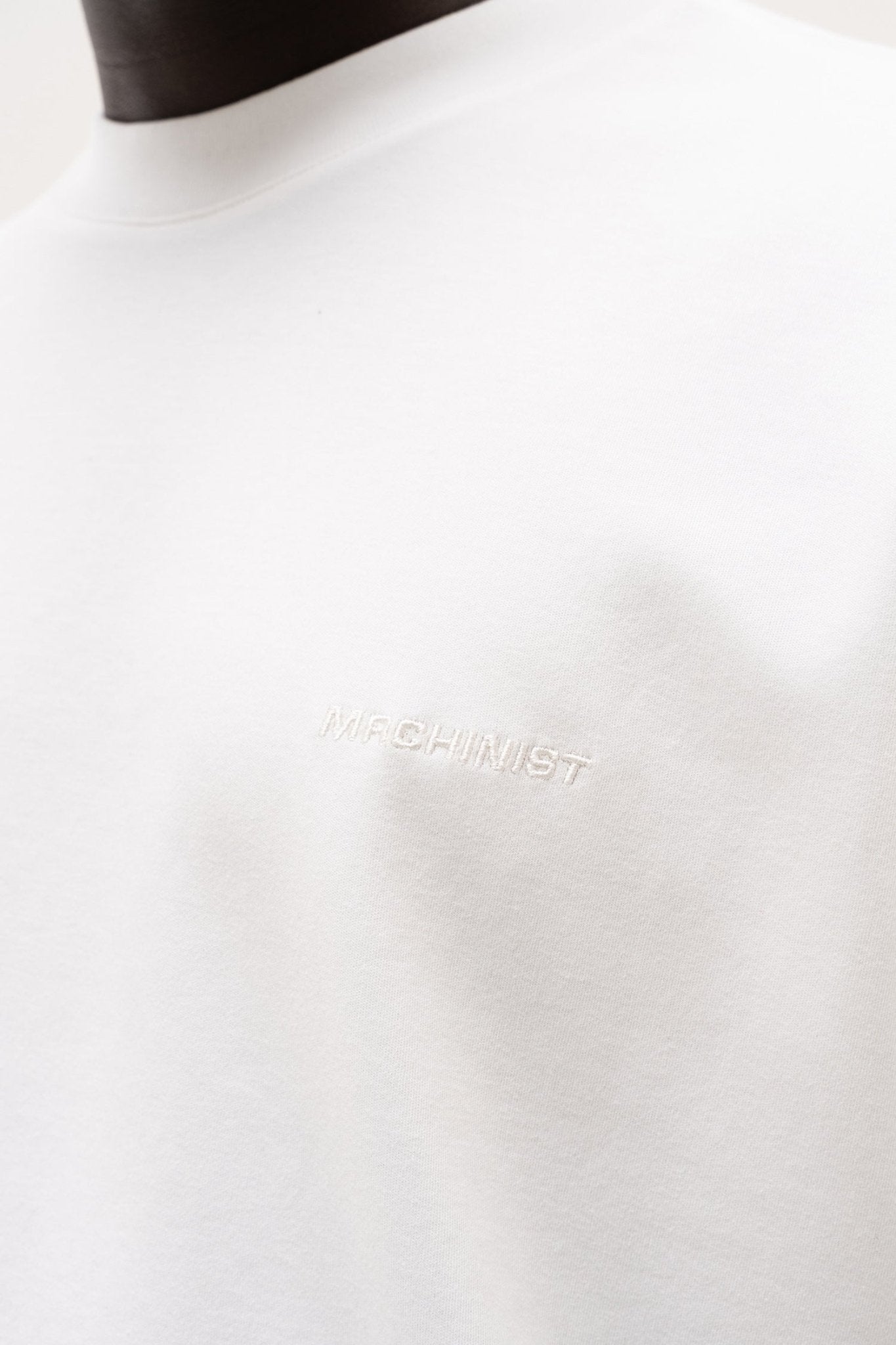 Erkek Basic Oversize Tişört Ekru