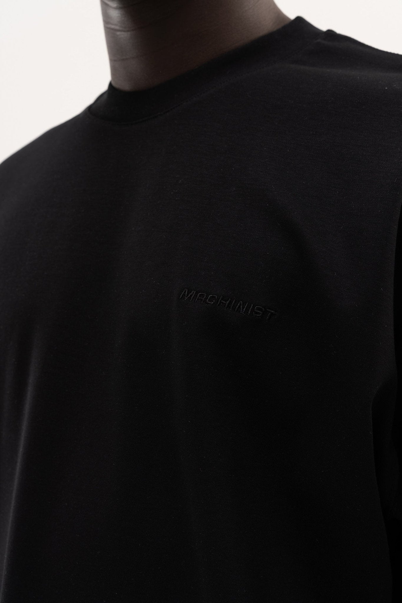 Erkek Basic Oversize Tişört Siyah