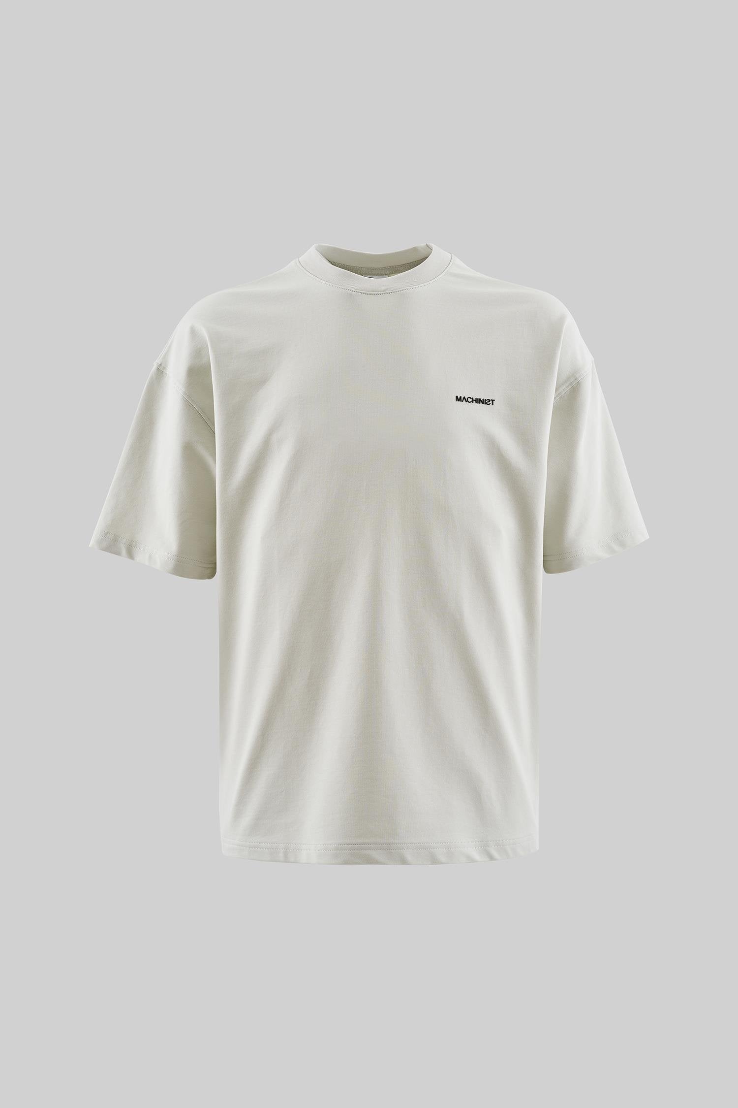 Erkek Basic Pamuklu Oversize Tişört Uzay Grisi