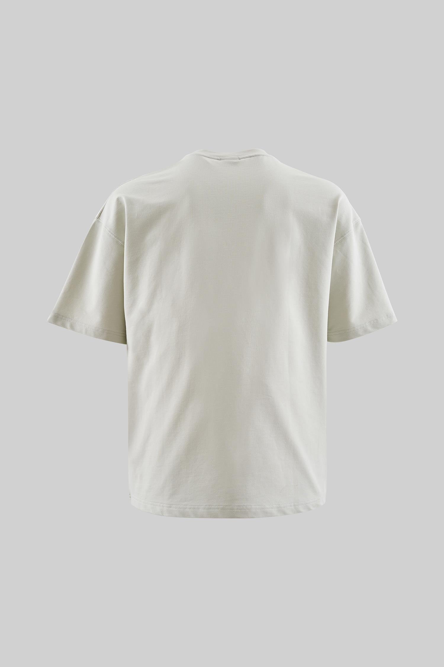 Erkek Basic Pamuklu Oversize Tişört Uzay Grisi