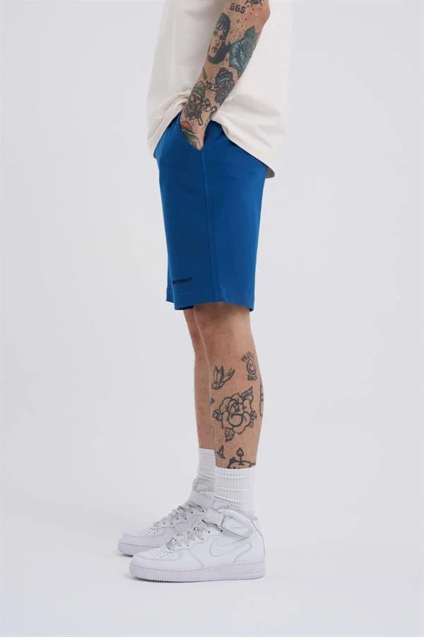 Erkek Basic Relaxed Şort Indigo