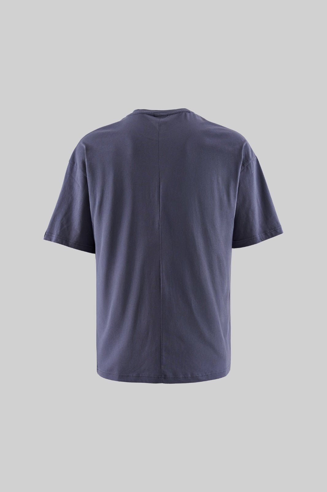 Erkek Basic Super Pamuklu Oversize Tişört Füme