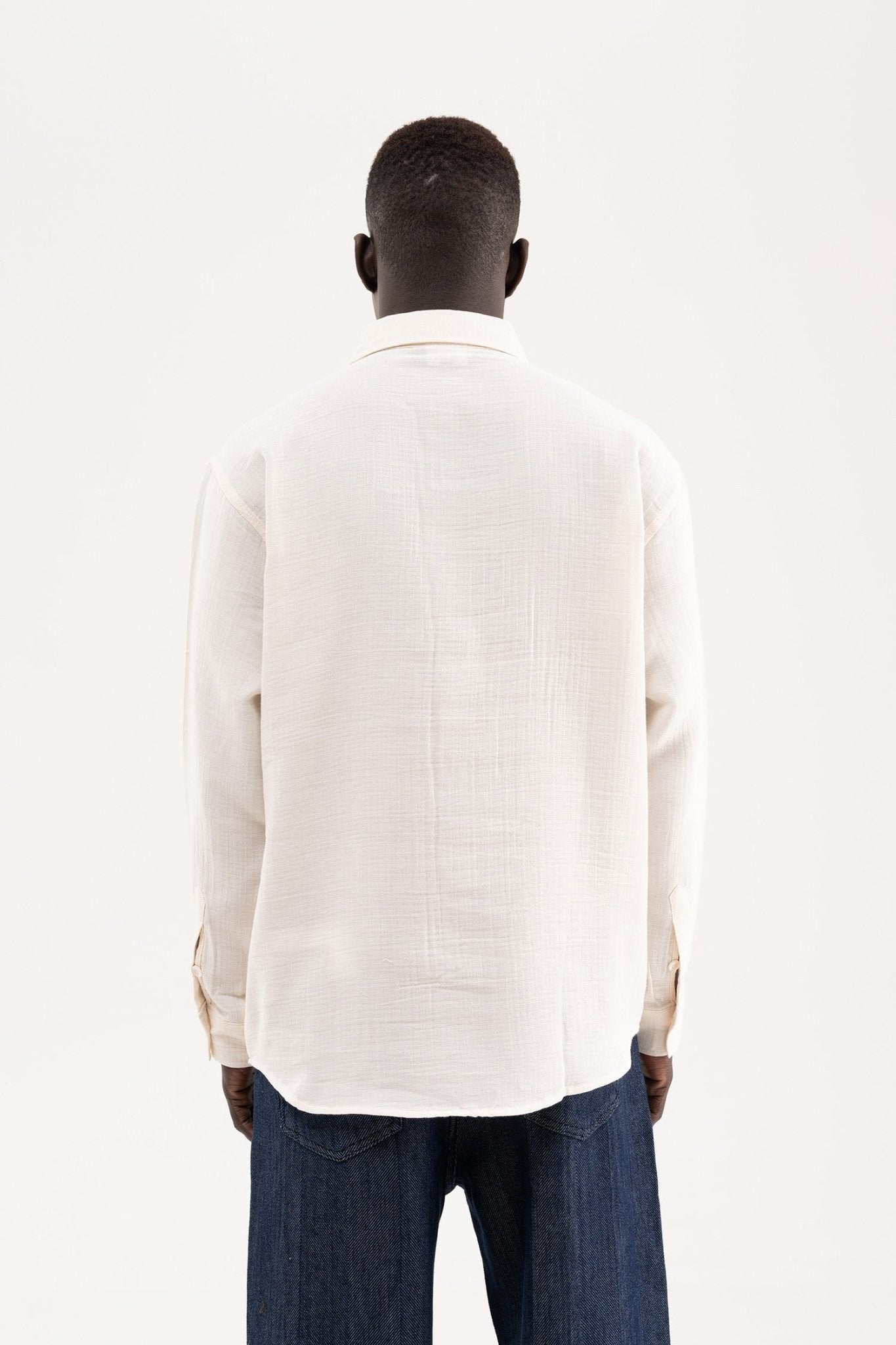 Erkek Basic Uzun Kollu Cotton Gömlek Camel