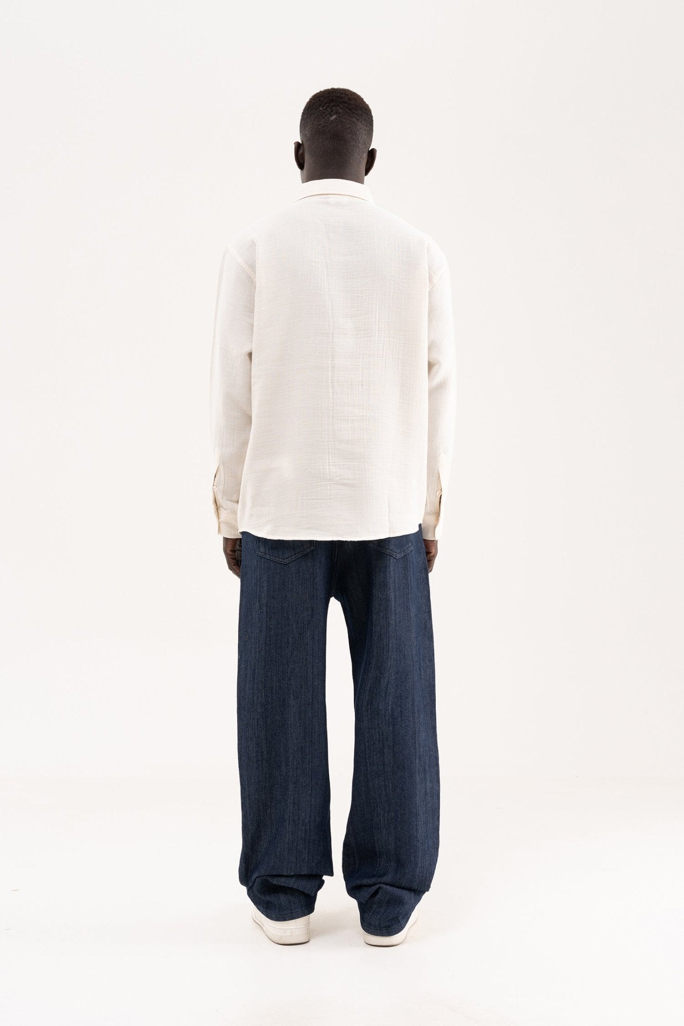 Erkek Basic Uzun Kollu Cotton Gömlek Camel