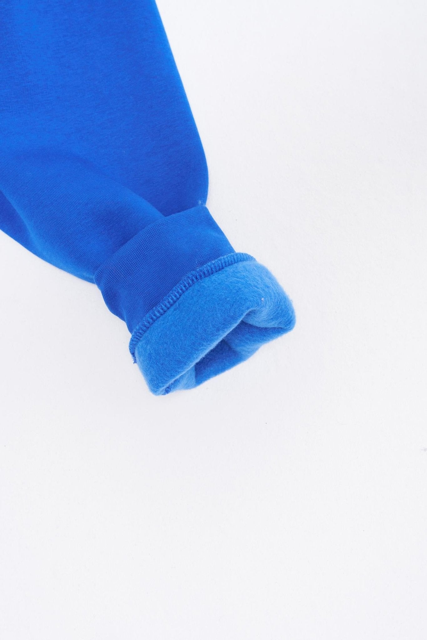 Erkek Basic Yüksek Yaka Sweatshirt Açık Mavi