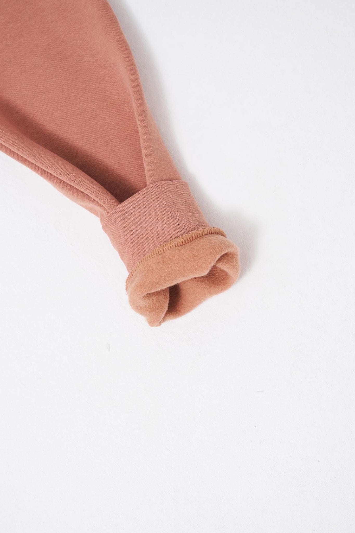 Erkek Cepli Bisiklet Yaka Basic Super Oversize Sweatshirt Bakır