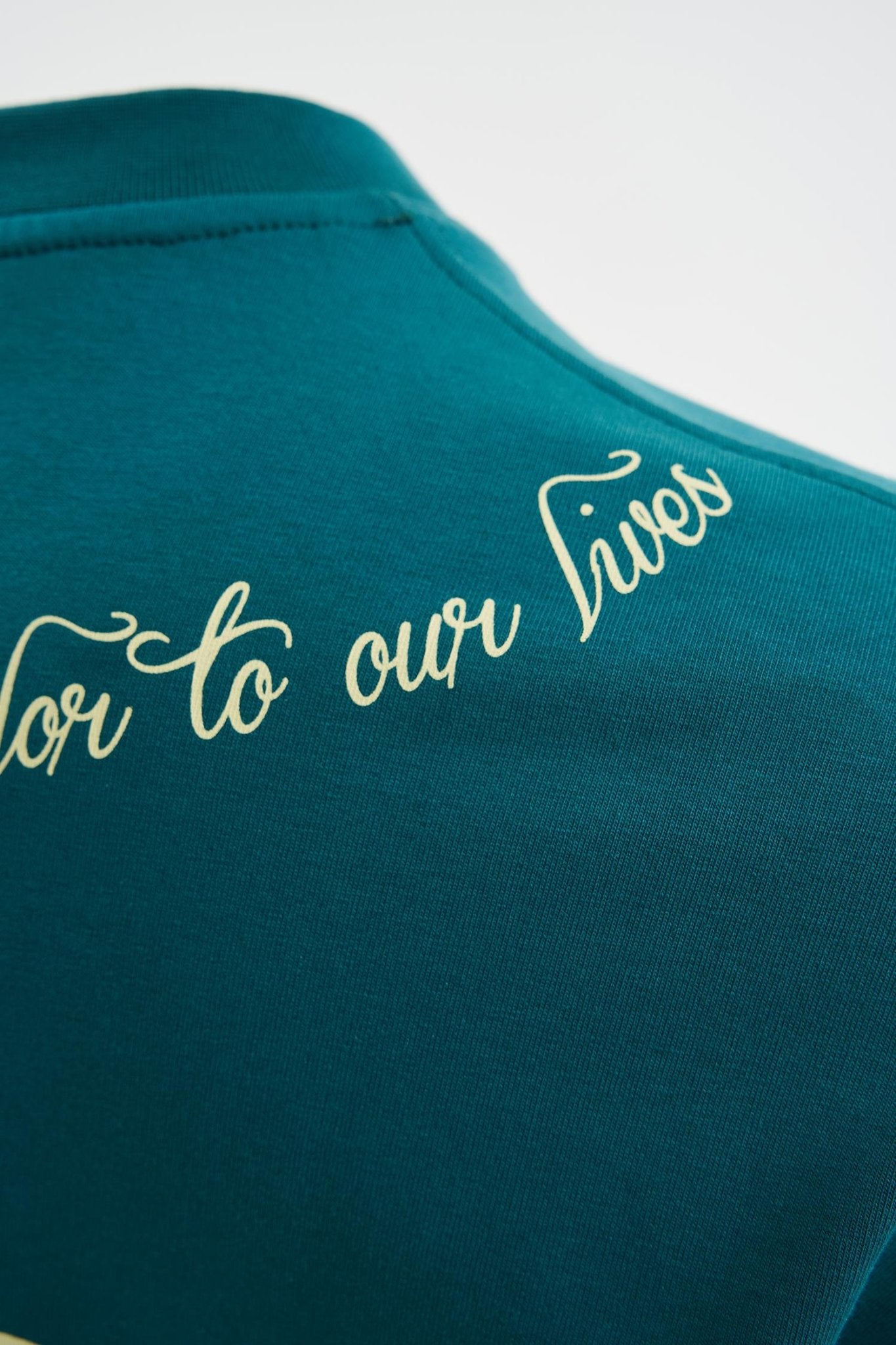 Erkek Herb Printed Baskılı Oversize Tişört Yağ Yeşili