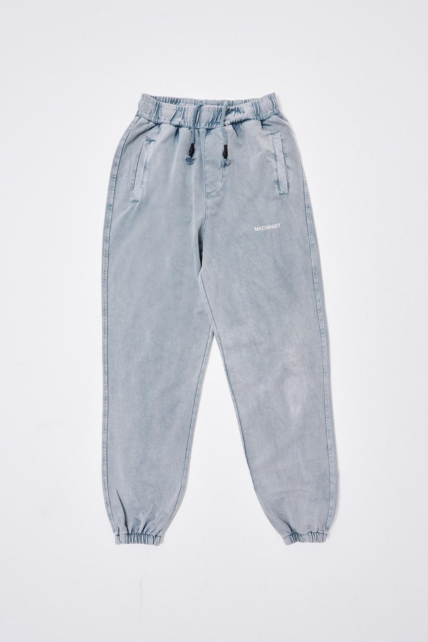Erkek Luxury Basic Yıkamalı Jogger Eşofman Altı Gri