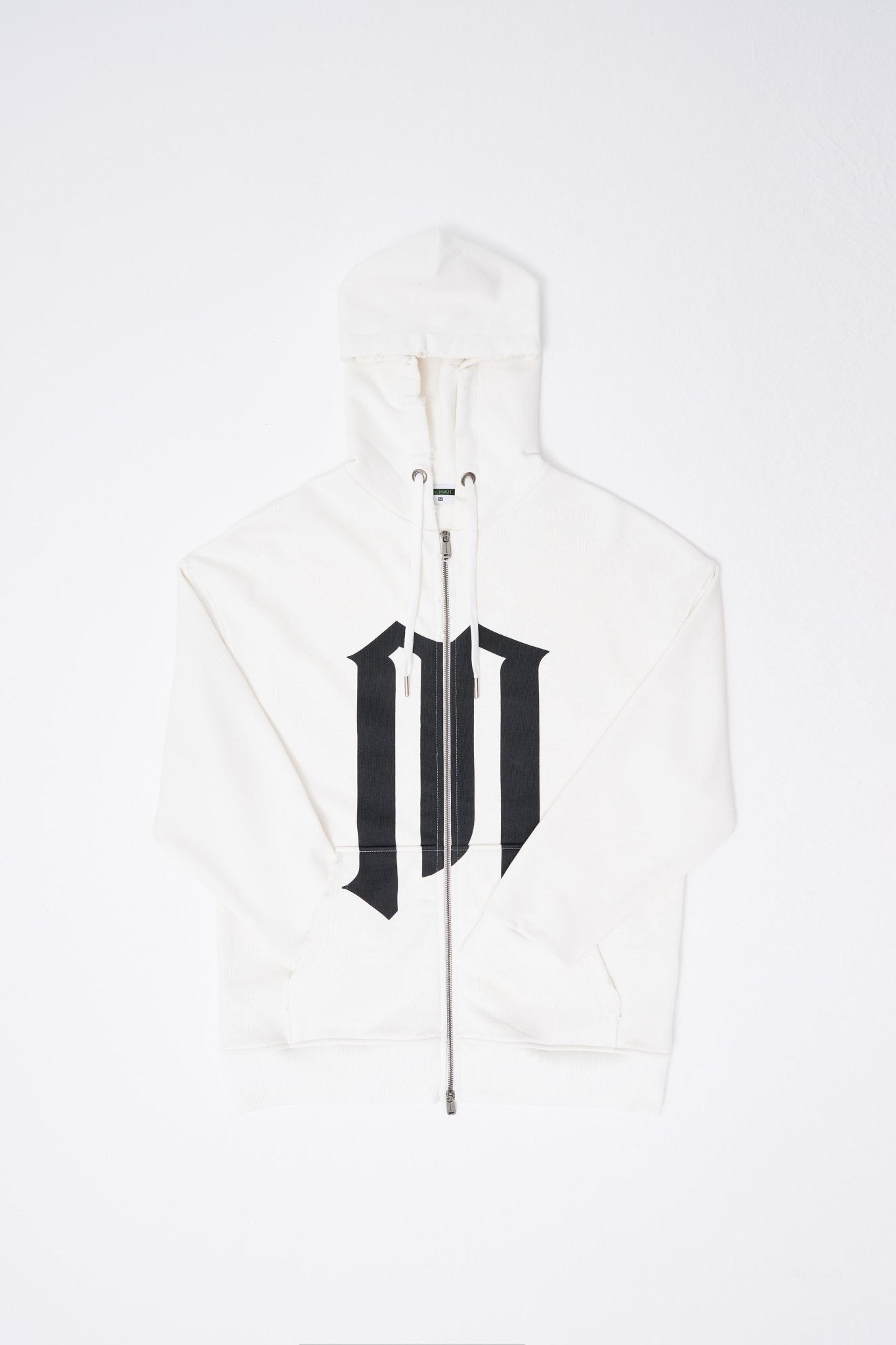 Erkek M Logo Zip Jacket Ekru