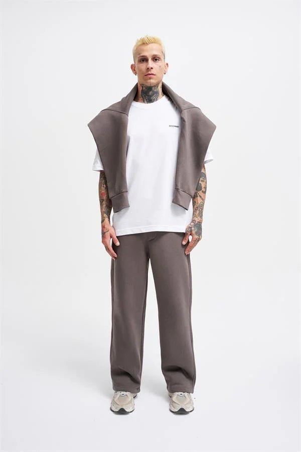 Erkek Oversize Baggy Eşofman Altı Duman