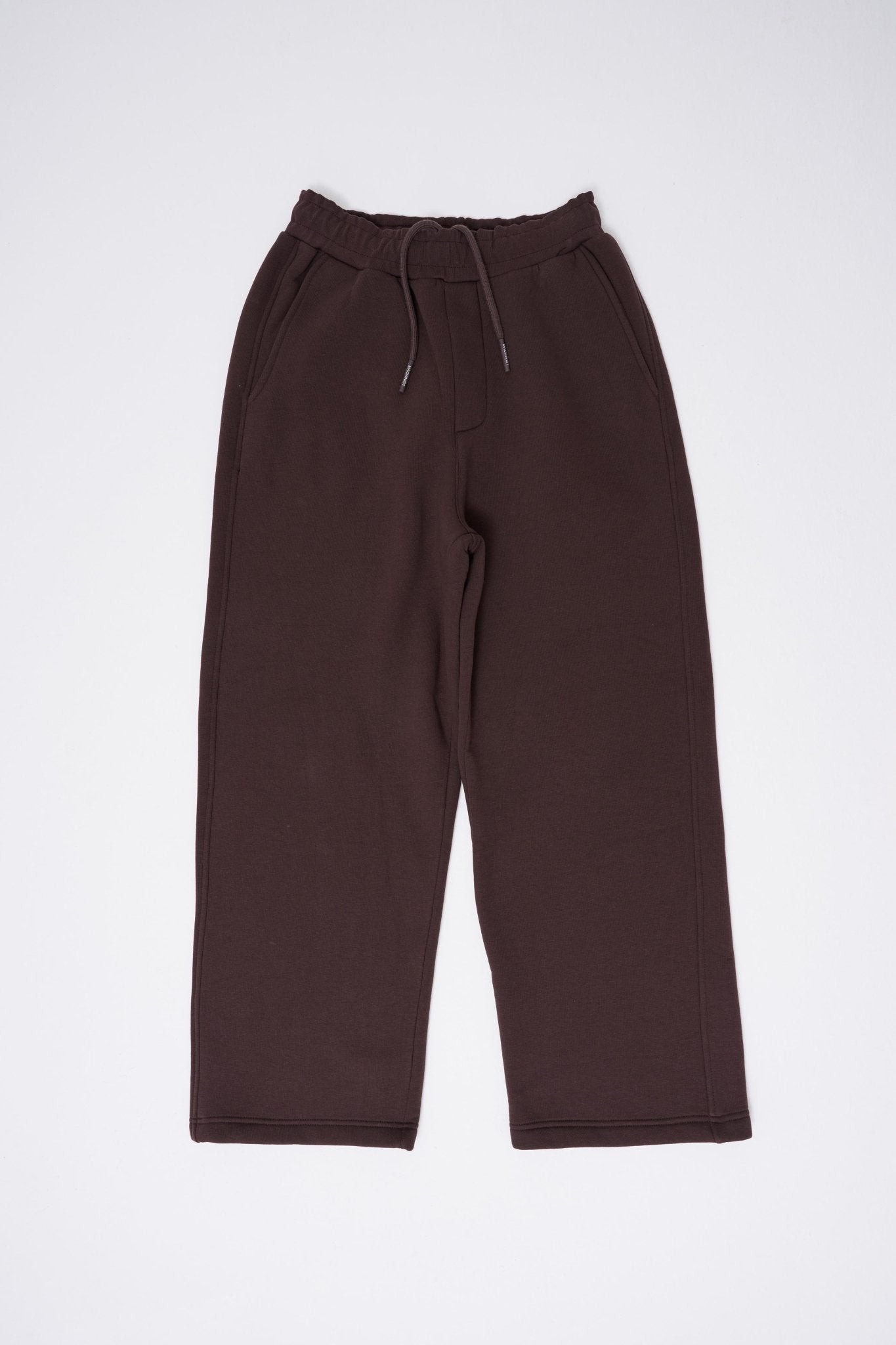 Erkek Oversize Baggy Eşofman Altı Koyu Kahverengi
