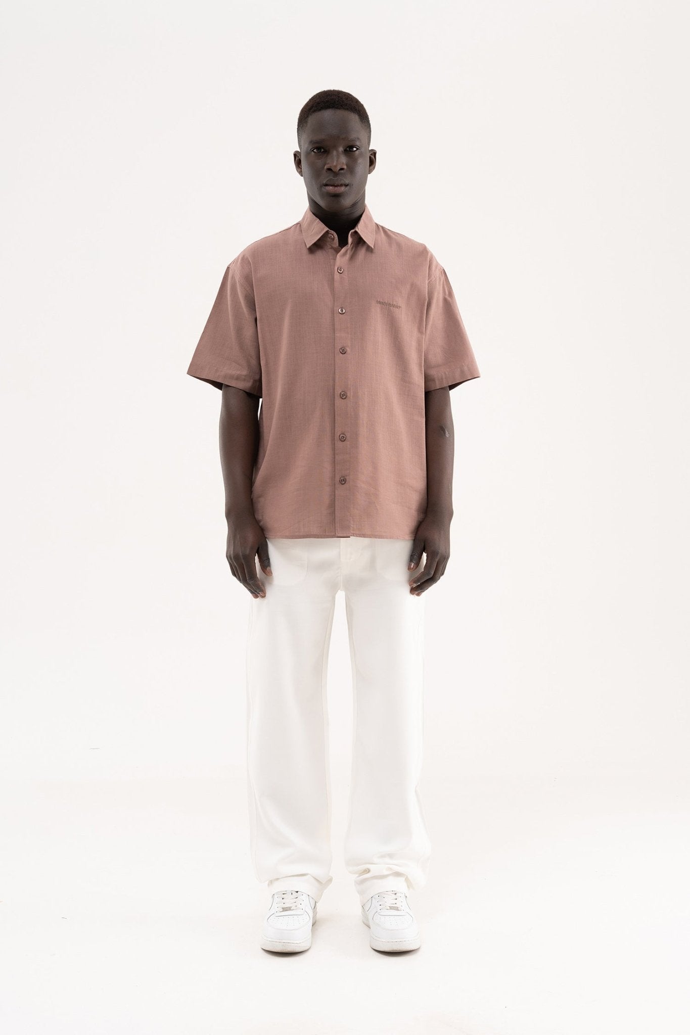 Erkek Oversize Baggy Pantolon Beyaz