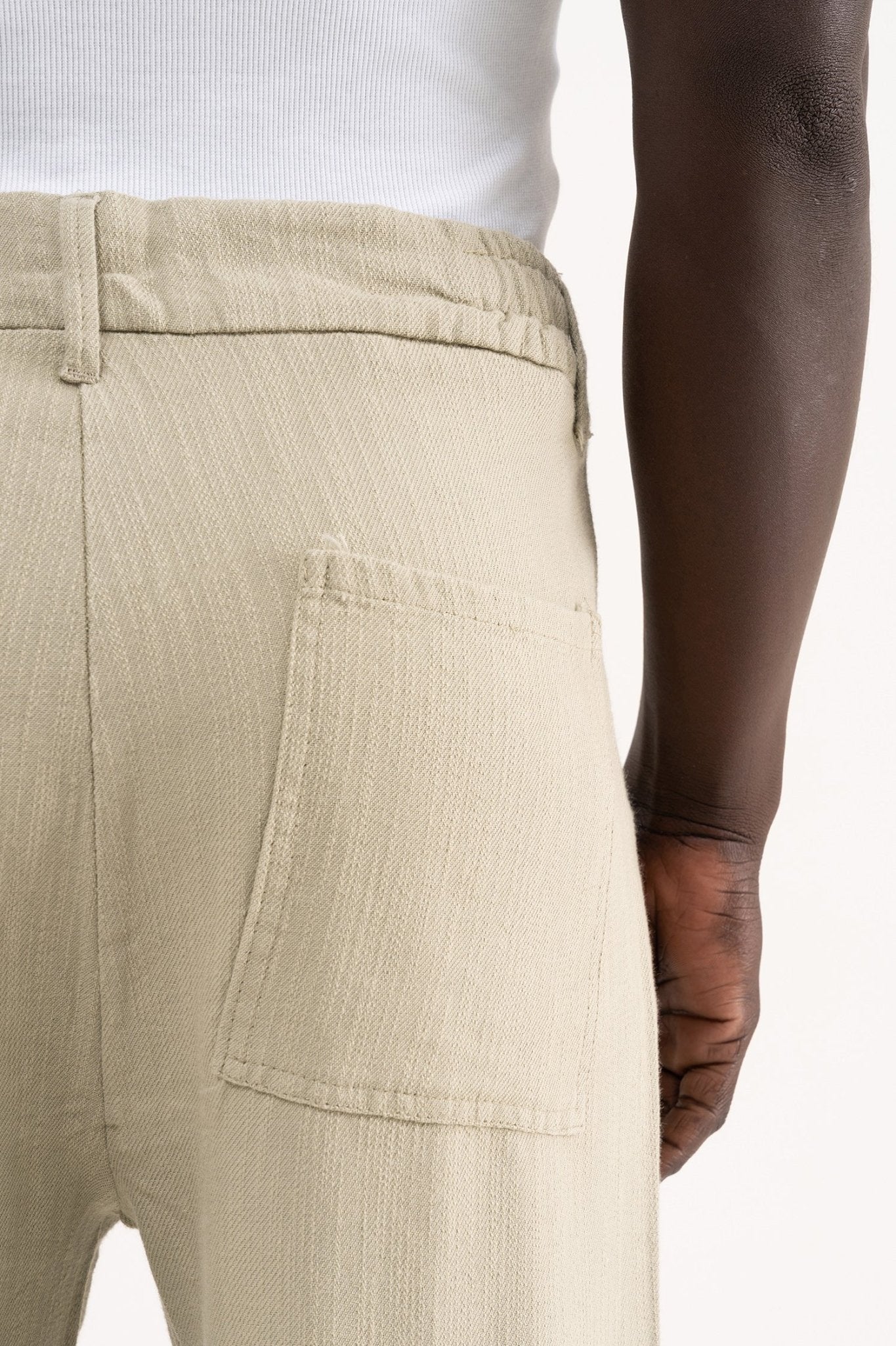Erkek Oversize Baggy Pantolon Çağla Yeşili