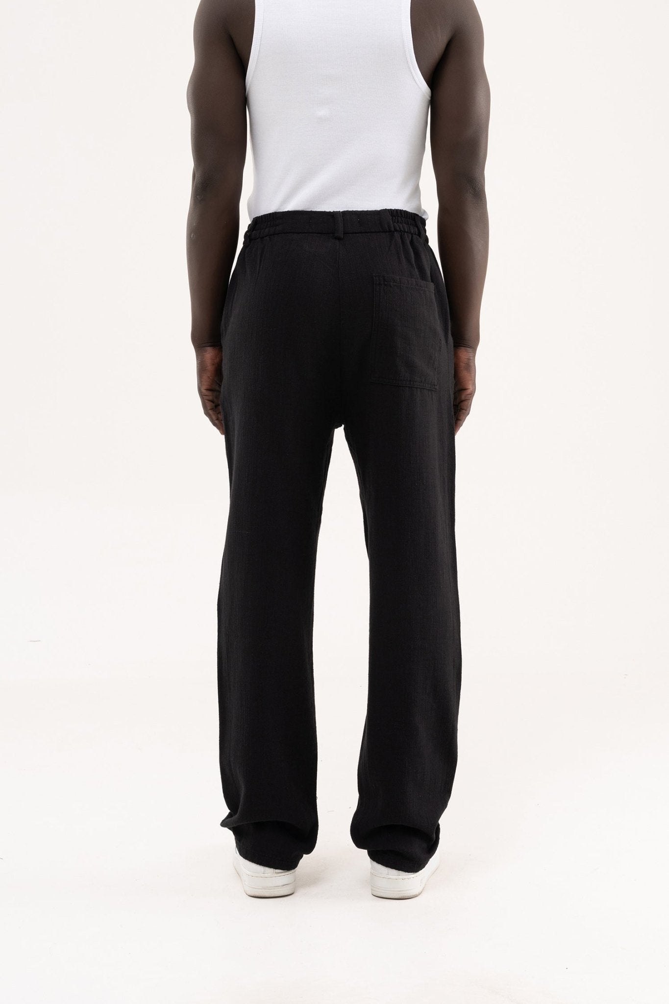 Erkek Oversize Baggy Pantolon Siyah