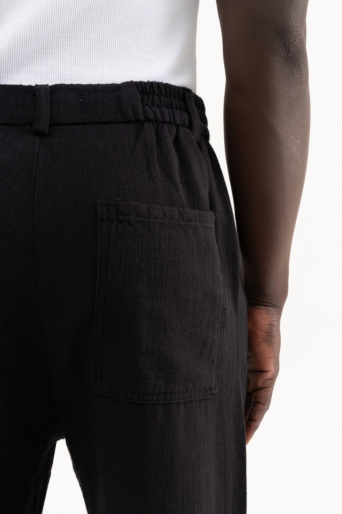 Erkek Oversize Baggy Pantolon Siyah