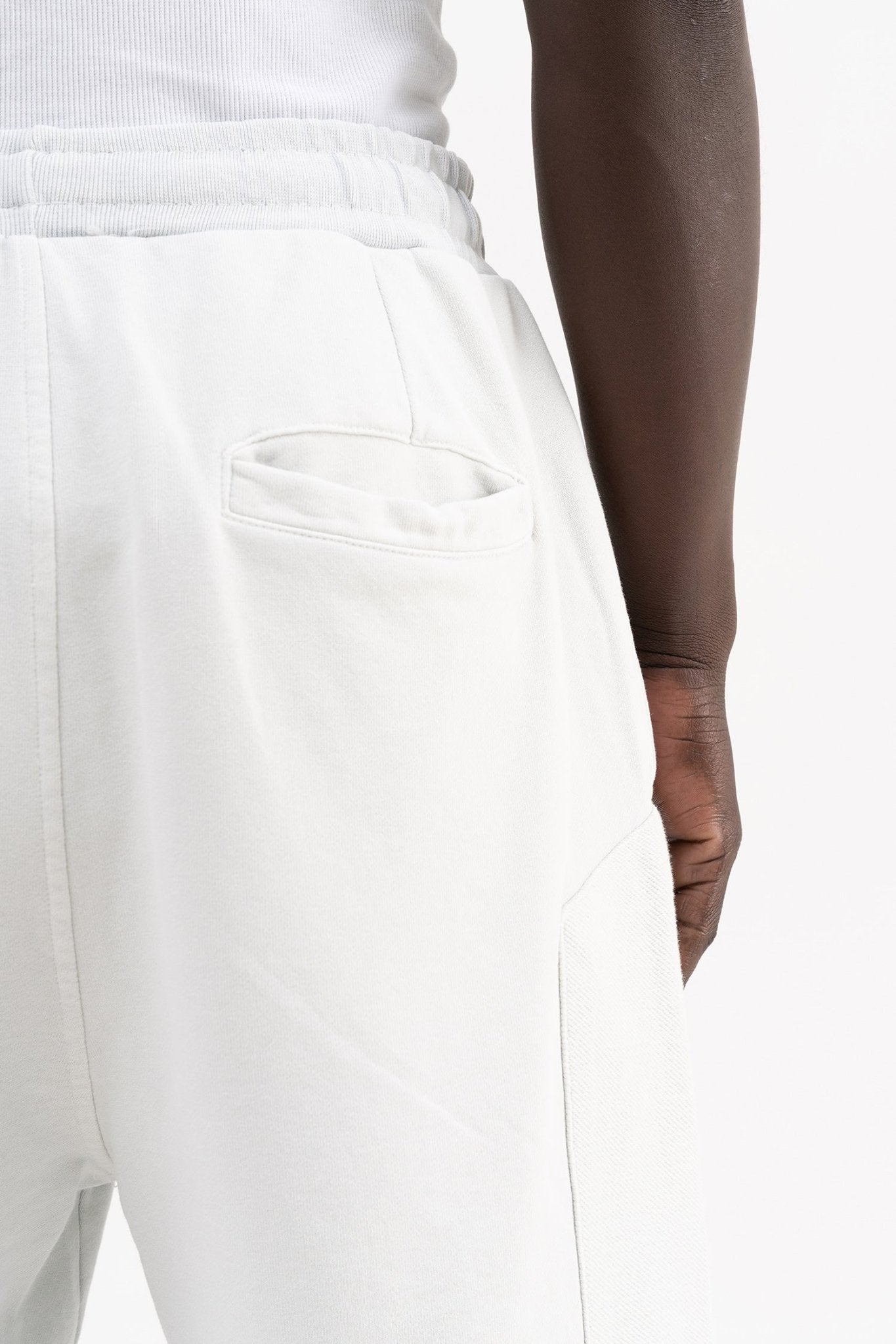 Erkek Patched Yıkamalı Oversize Şort Uzay Grisi