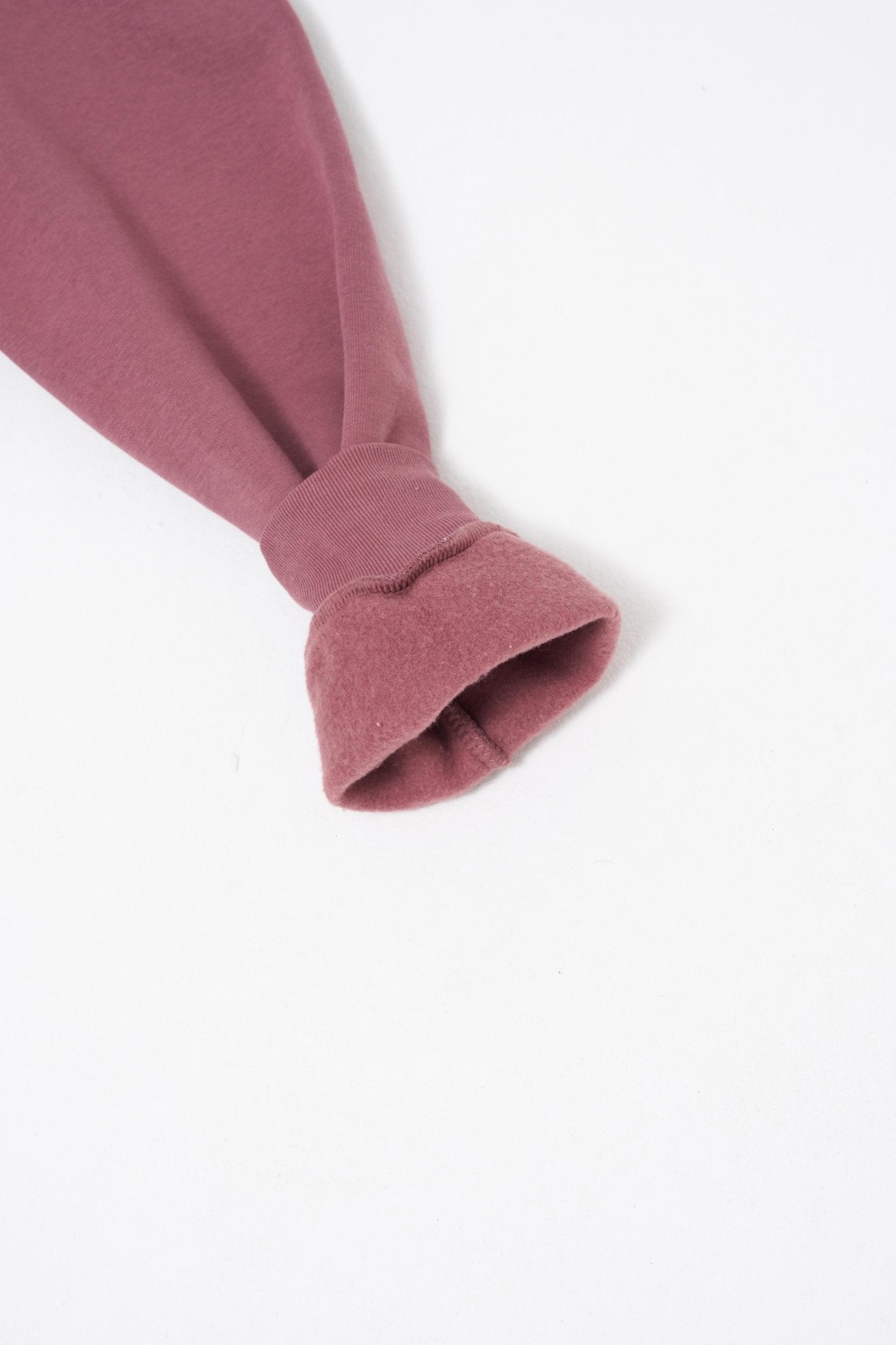 Erkek Regular Basic Kapüşonlu Sweatshirt Mürdüm