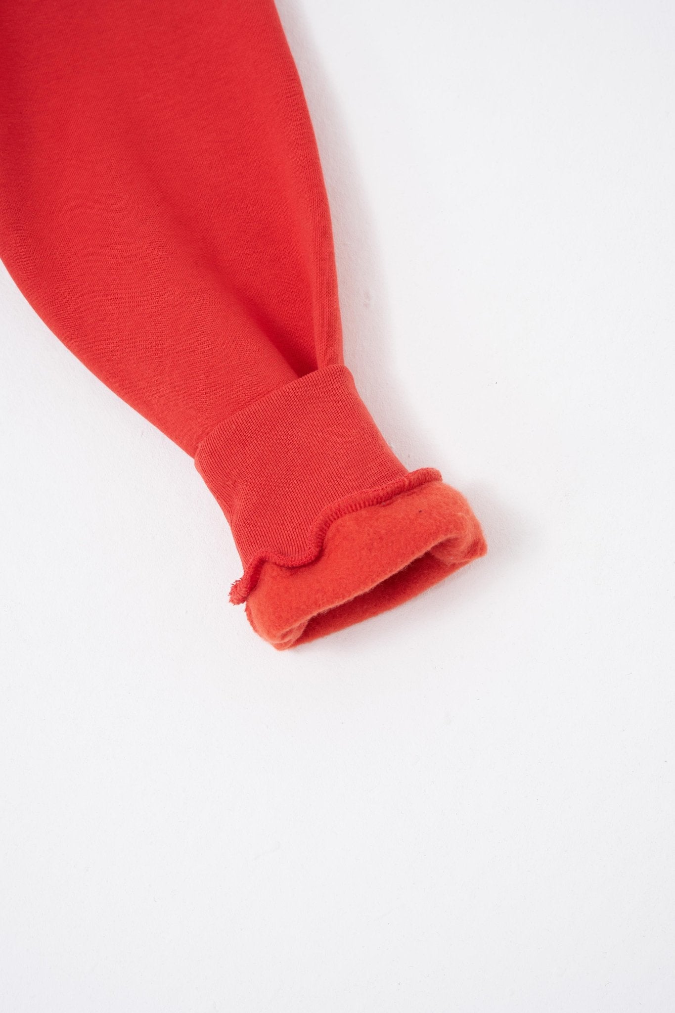 Erkek Regular Bisiklet Yaka Basic Sweatshirt Açık Kırmızı