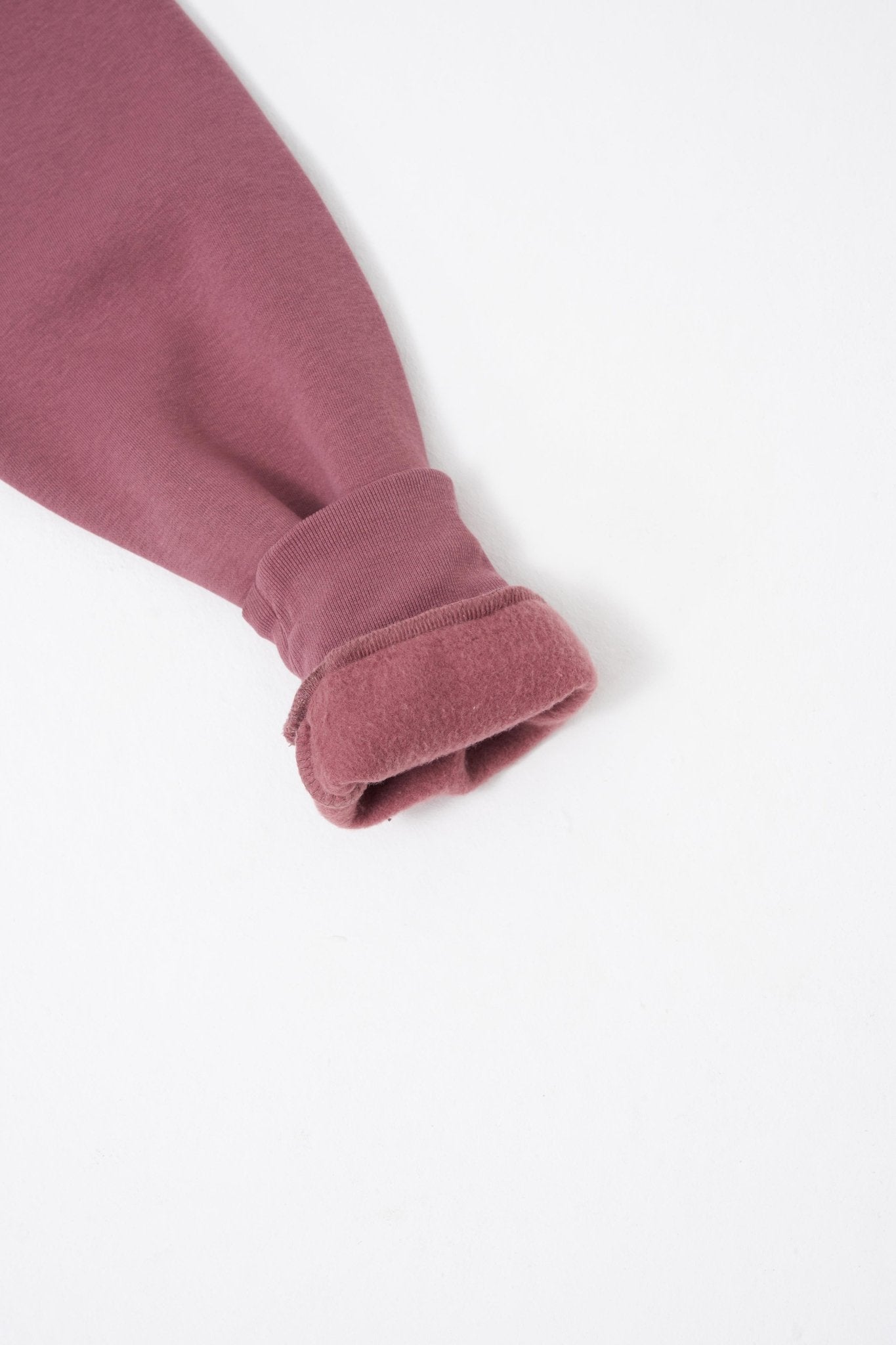 Erkek Regular Bisiklet Yaka Basic Sweatshirt Mürdüm