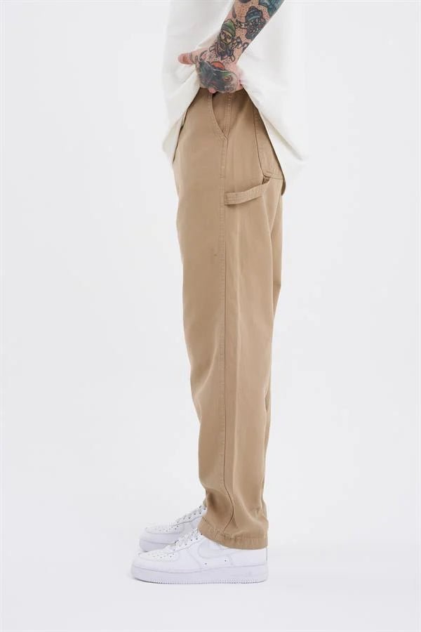 Erkek Regular Jean Pantolon Açık Camel