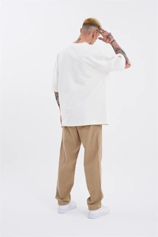 Erkek Regular Jean Pantolon Açık Camel