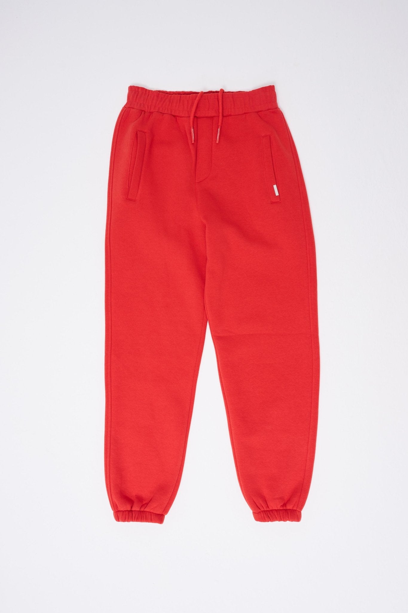 Erkek Relaxed Jogger Basic Eşofman Altı Açık Kırmızı