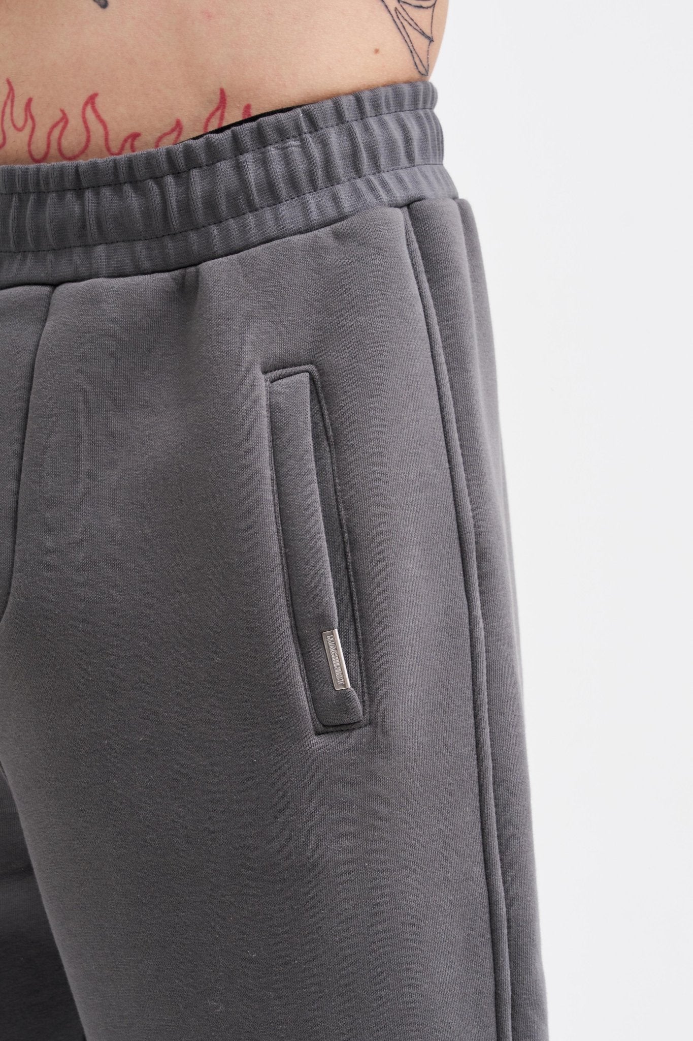 Erkek Relaxed Jogger Basic Eşofman Altı Antrasit
