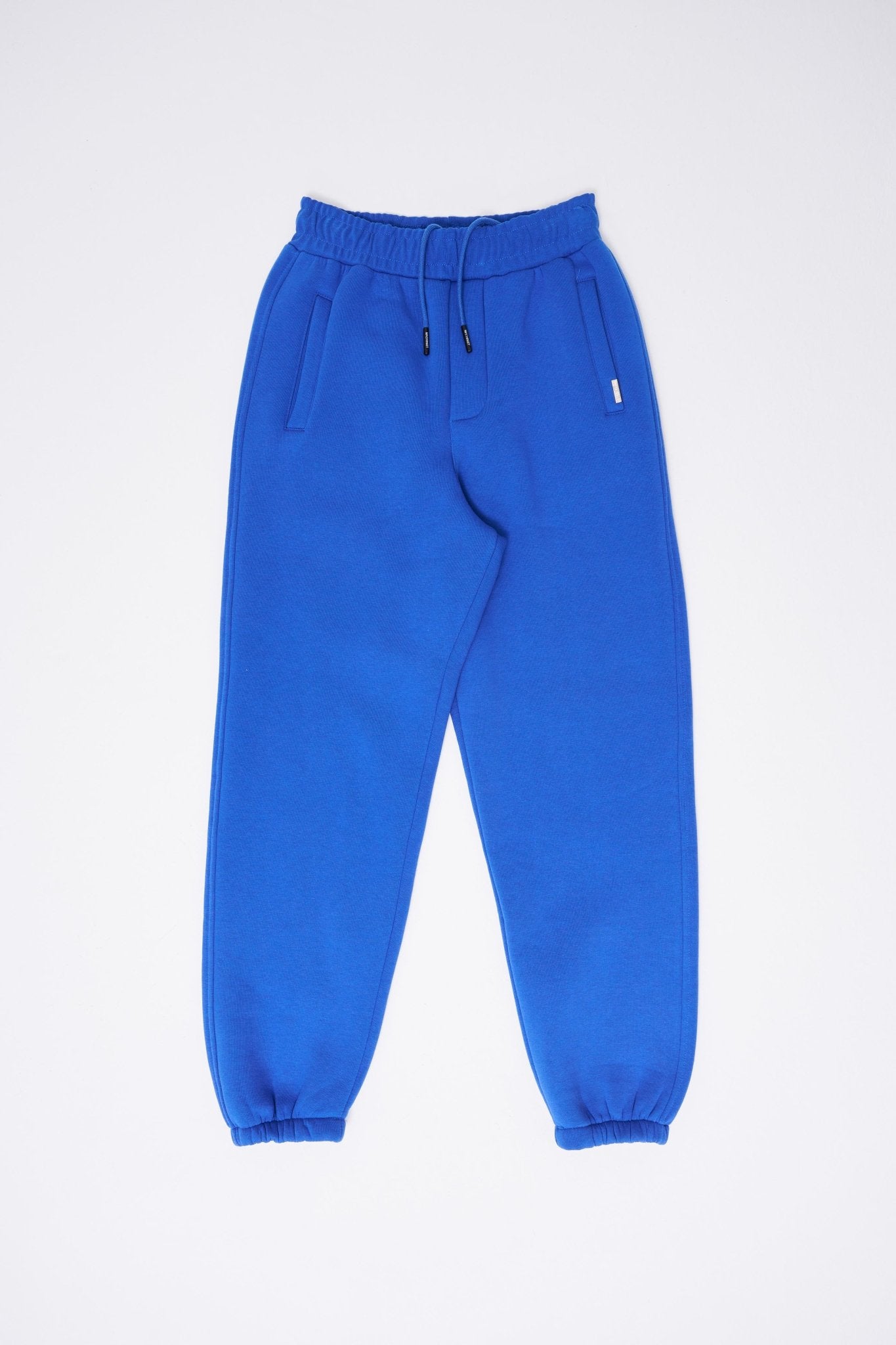Erkek Relaxed Jogger Basic Eşofman Altı Saks Mavi