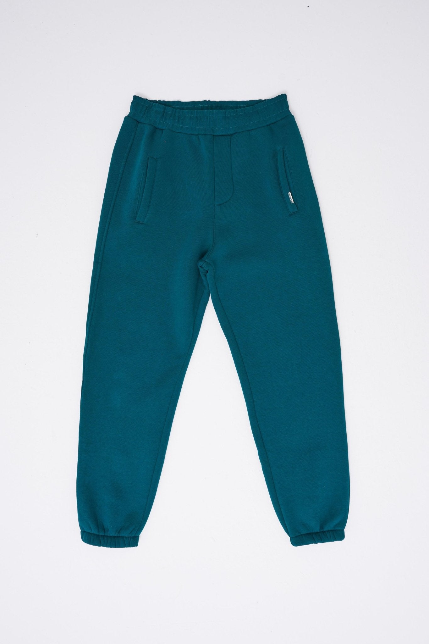 Erkek Relaxed Jogger Basic Eşofman Altı Yağ Yeşili