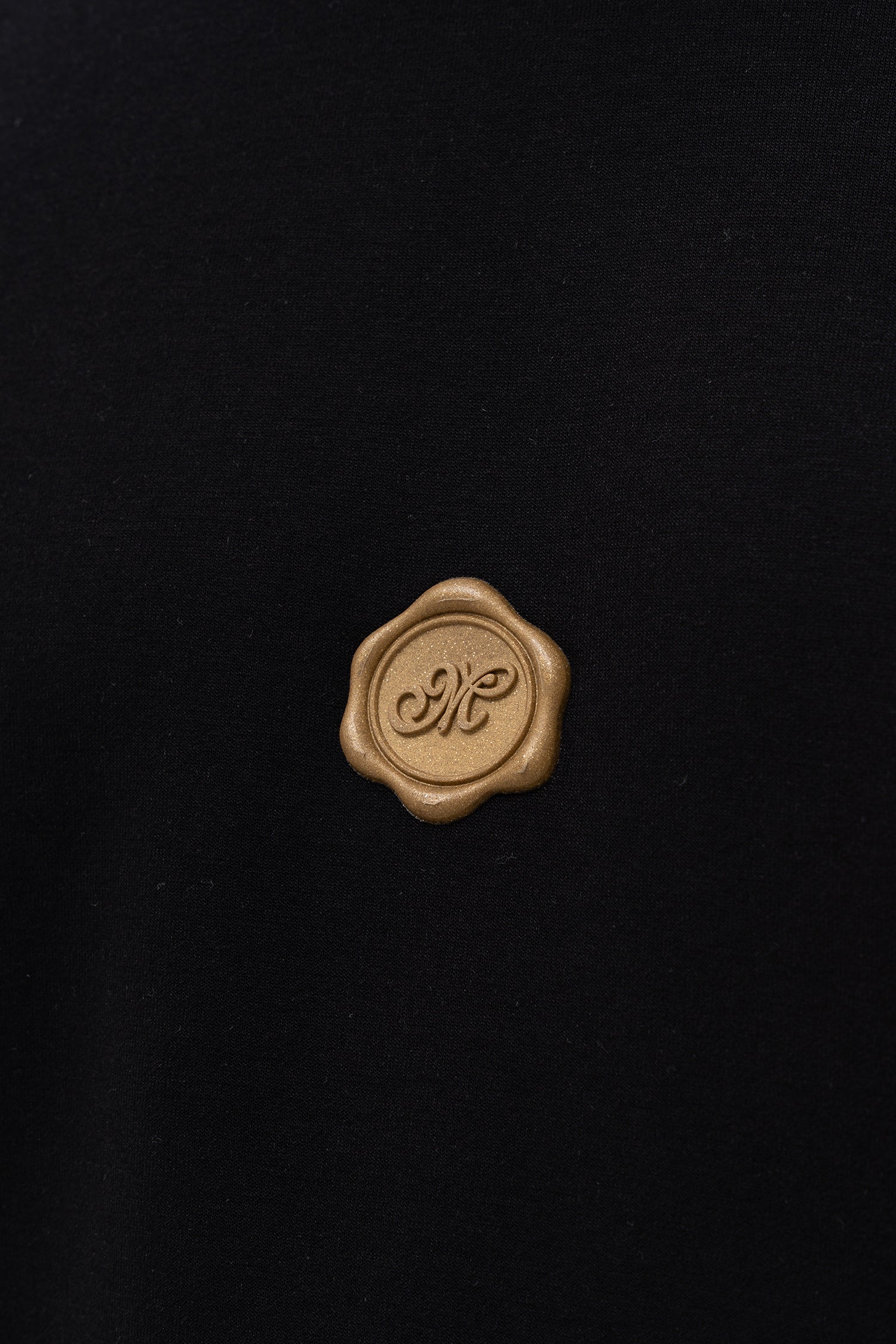 Erkek Seal Baskılı Double Face Oversize Tişört Siyah-5