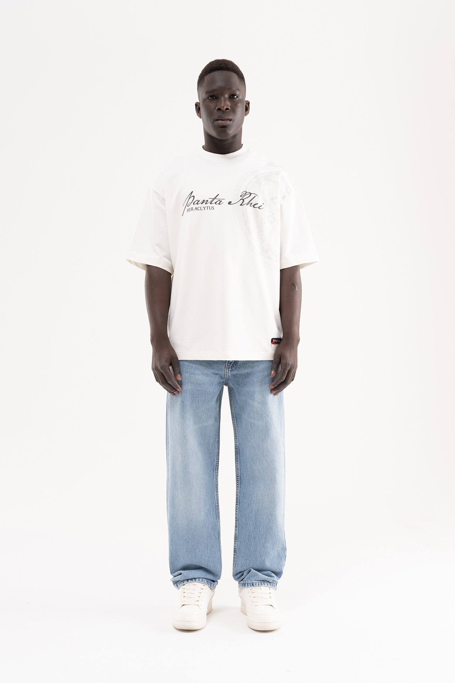 Erkek Straight Fit Jean Pantolon Açık Mavi-6