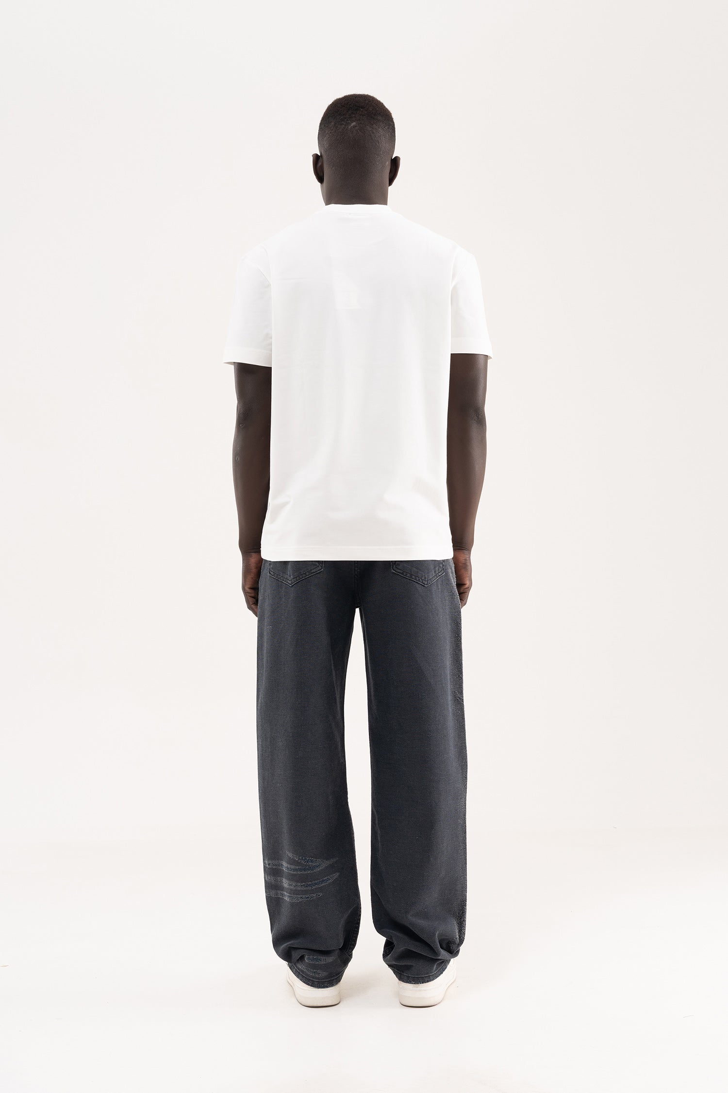 Erkek Stylish Basic Regular Modal Tişört Ekru-8