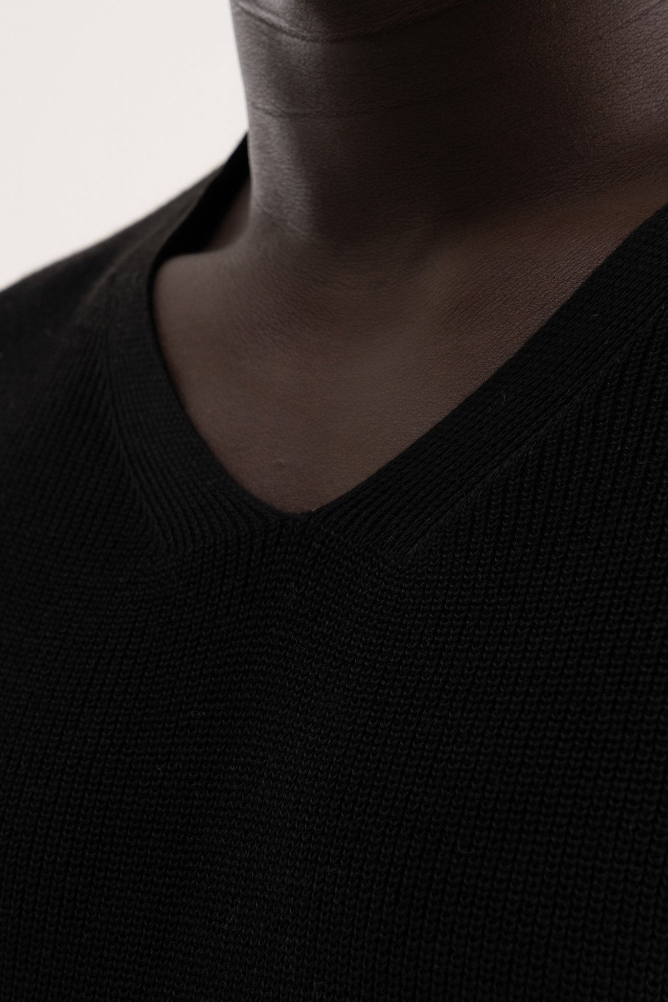 Erkek Triko Süveter Siyah