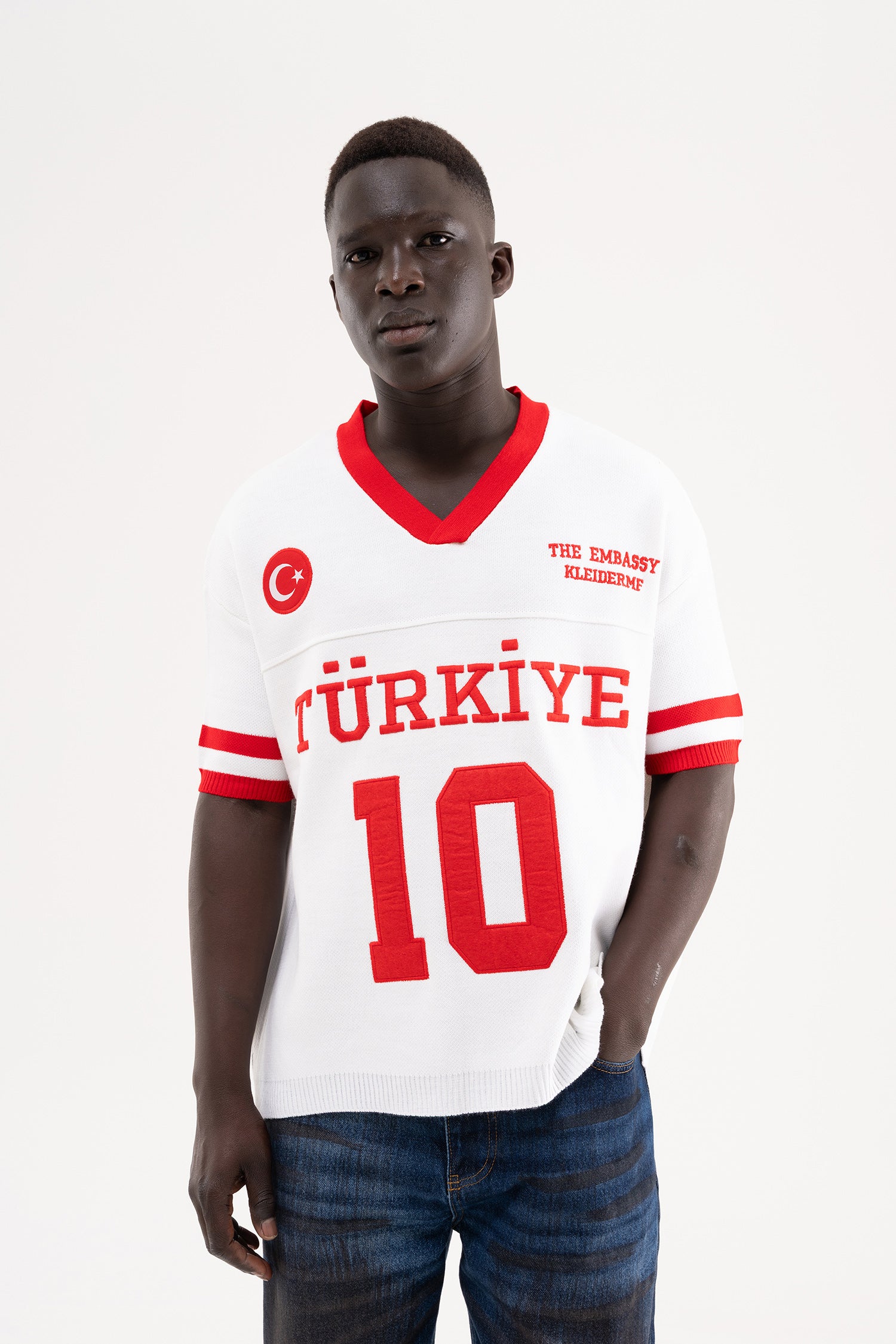 Erkek Triko Tişört Forma Türkiye