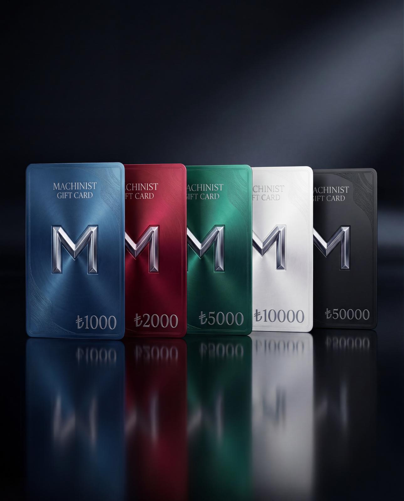 Machinist Gift Card