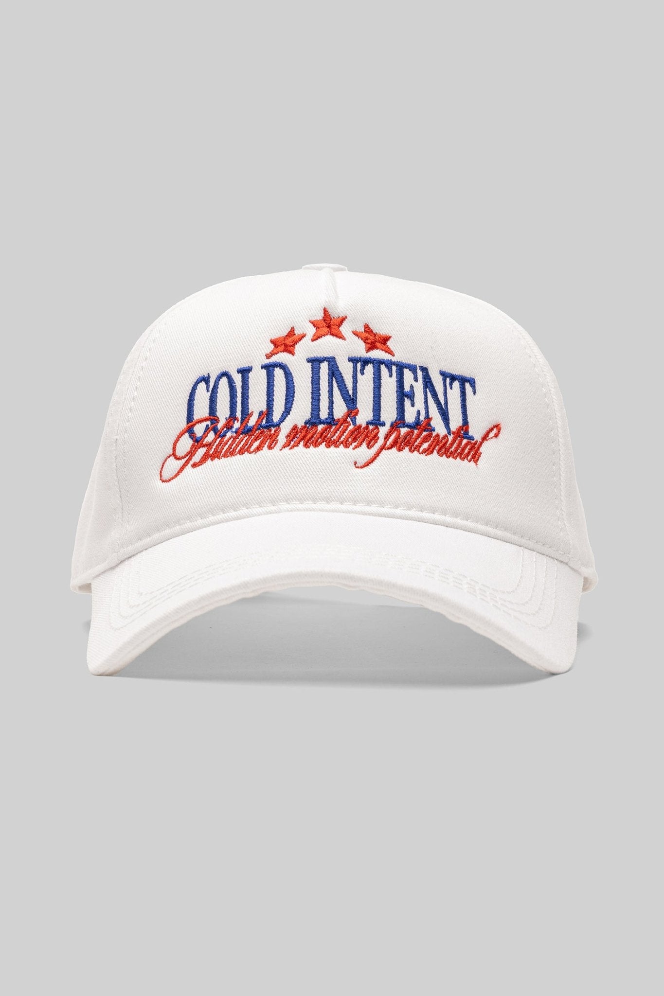 Gold Intent Şapka Beyaz